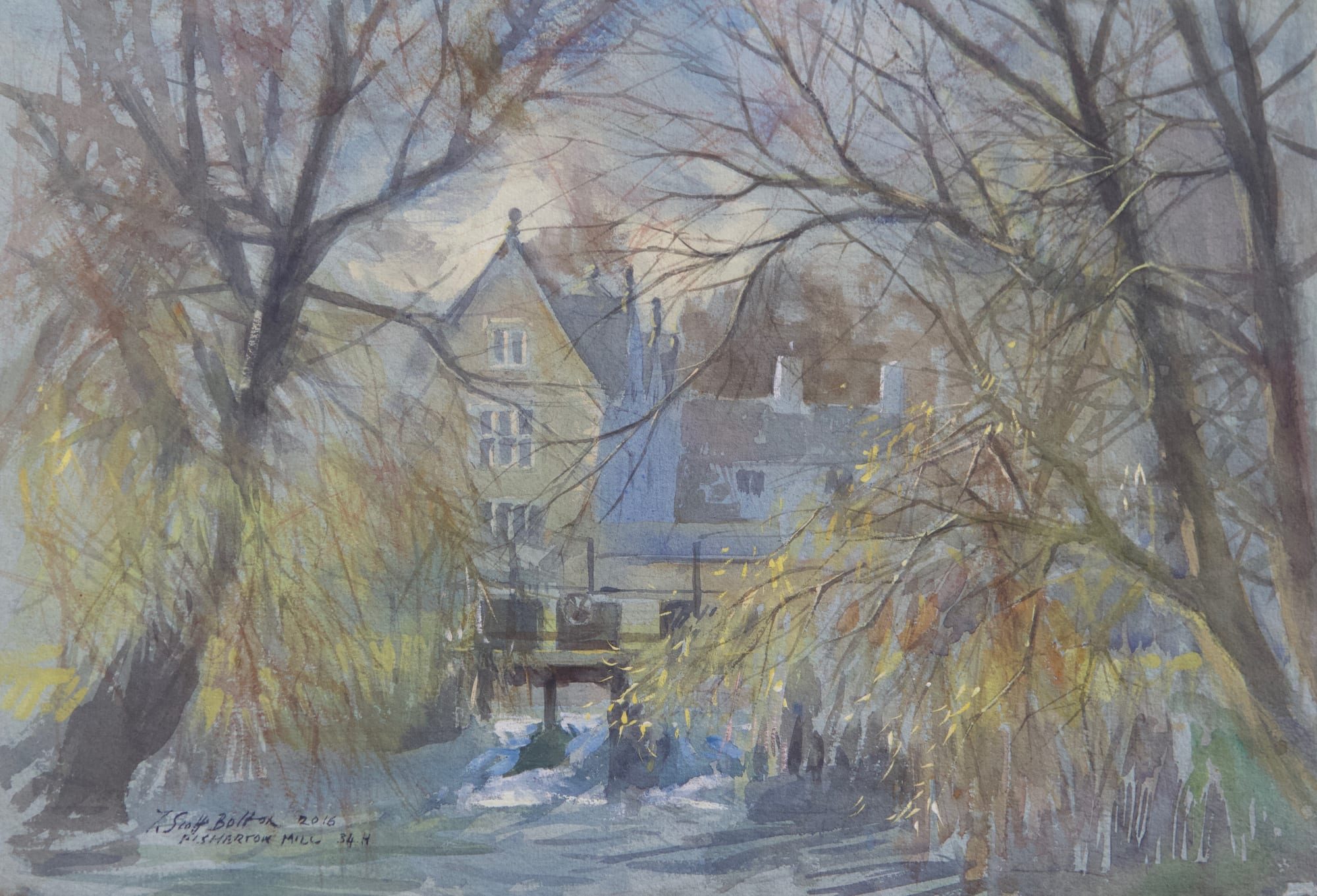 Timothy Scott Bolton, RIVER WYLYE, FISHERTON MILL