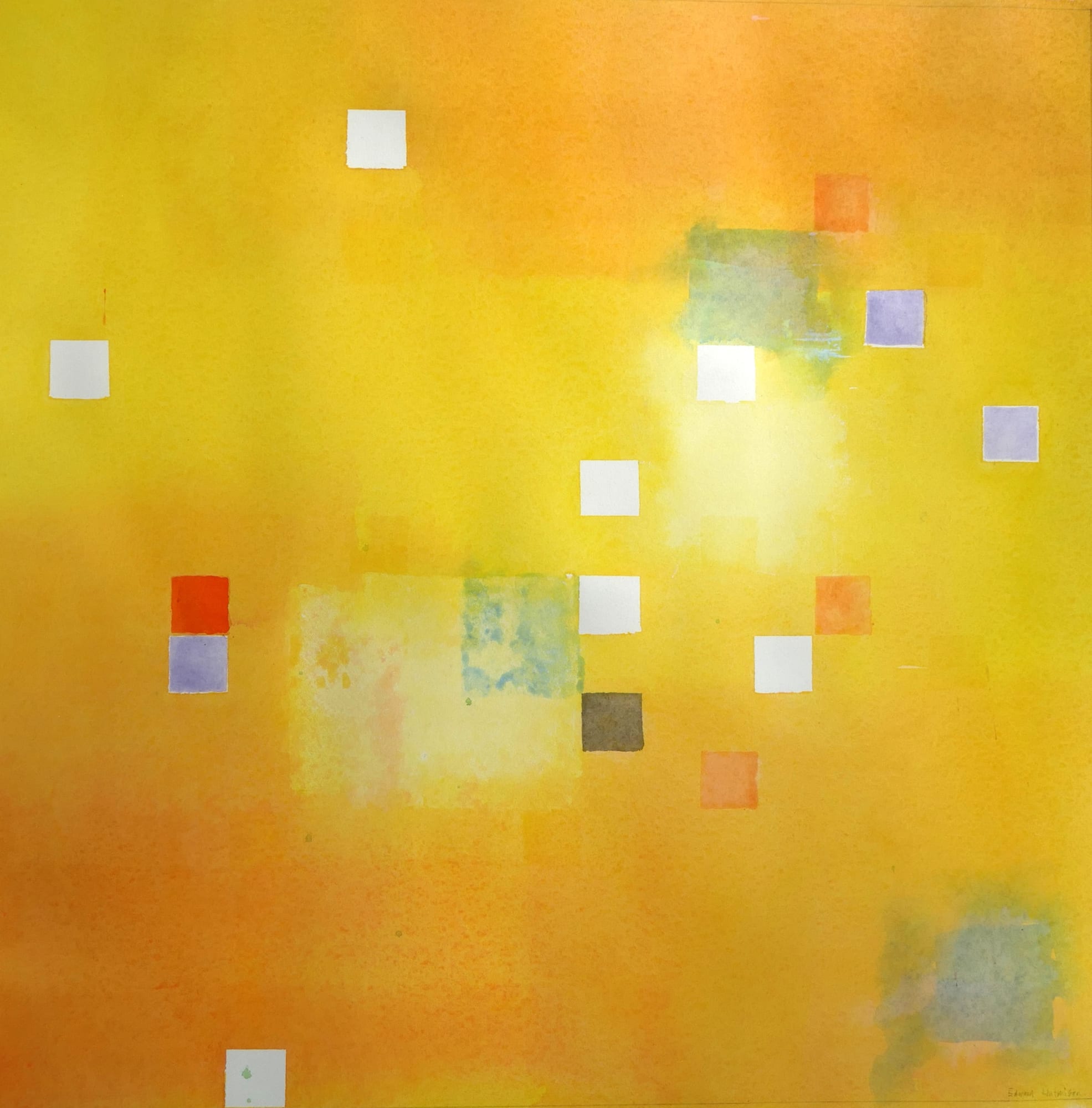 Edward Hutchison, FLOATING ON YELLOW