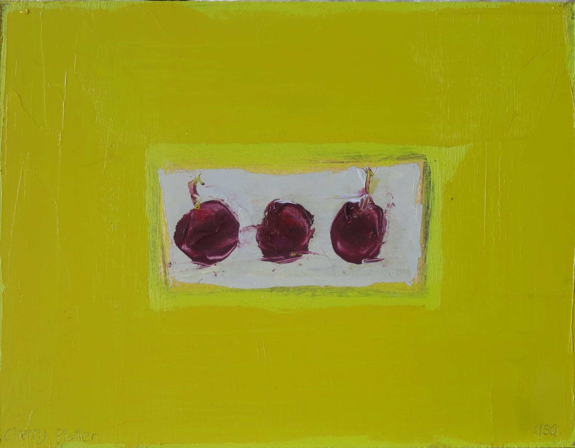 Ann Armitage, CHERRY PLATTER