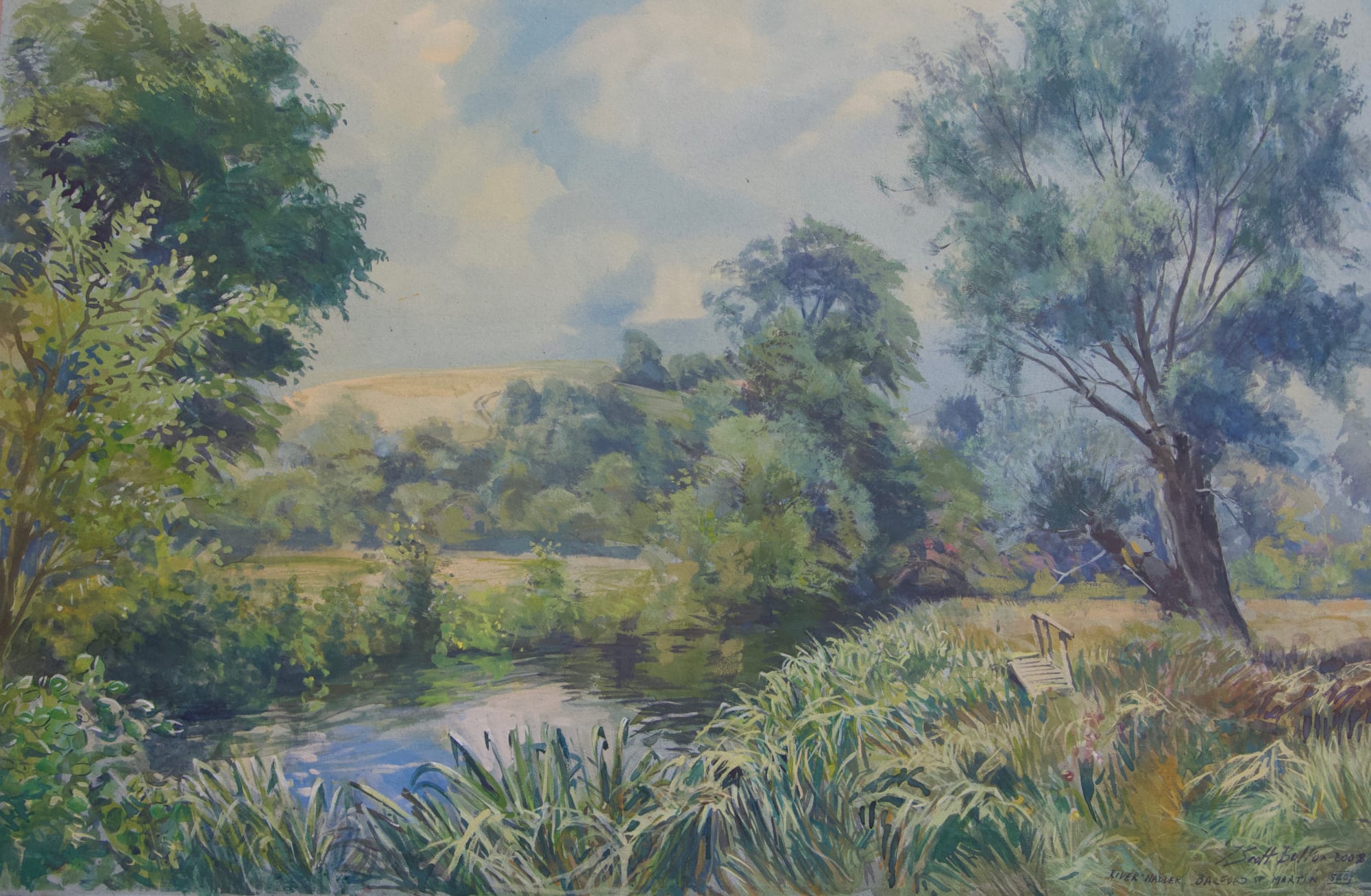 Timothy Scott Bolton, RIVER NADDER, BARFORD ST MARTIN