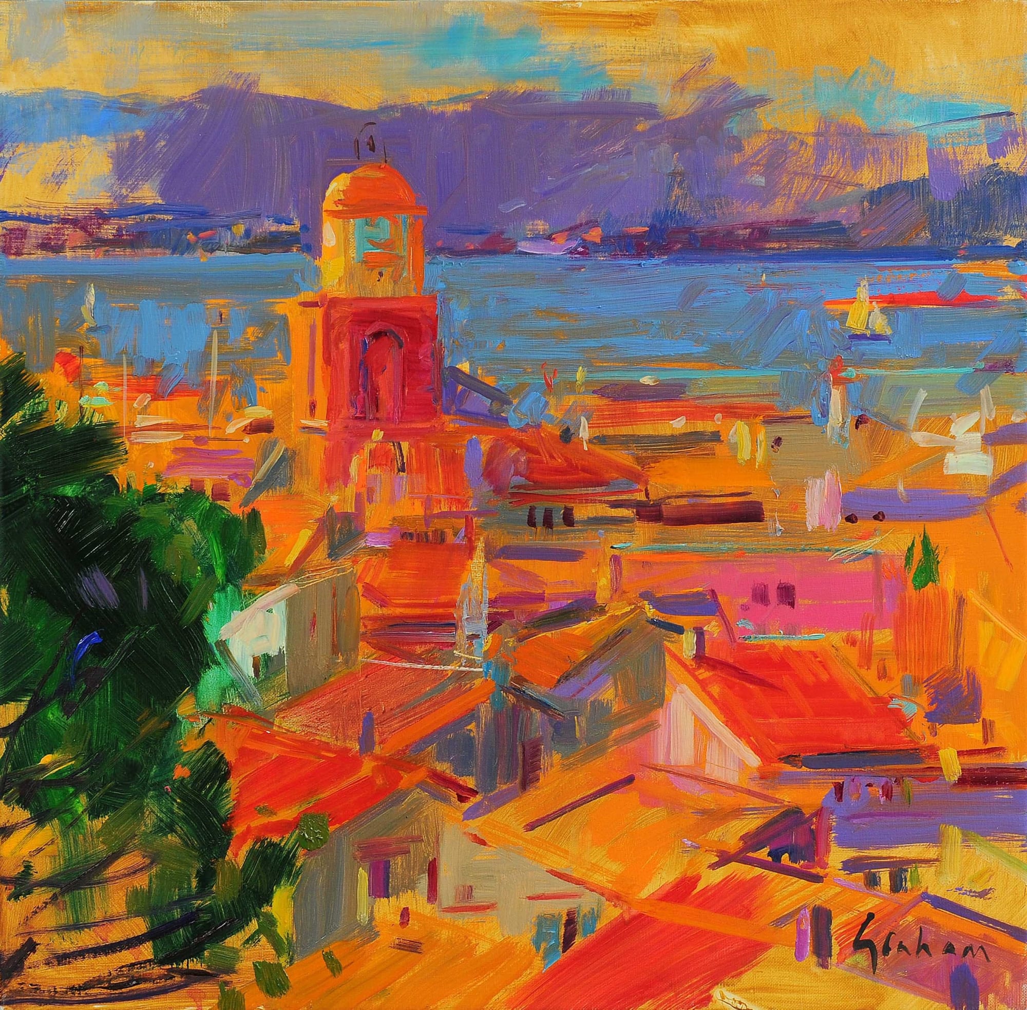 Peter Graham, PORT DE ST TROPEZ