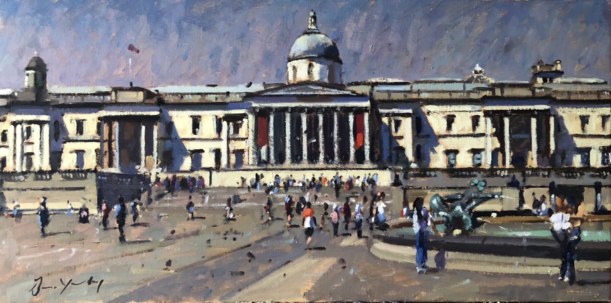 Bruce Yardley, NATIONAL GALLERY, TRAFALGAR SQUARE
