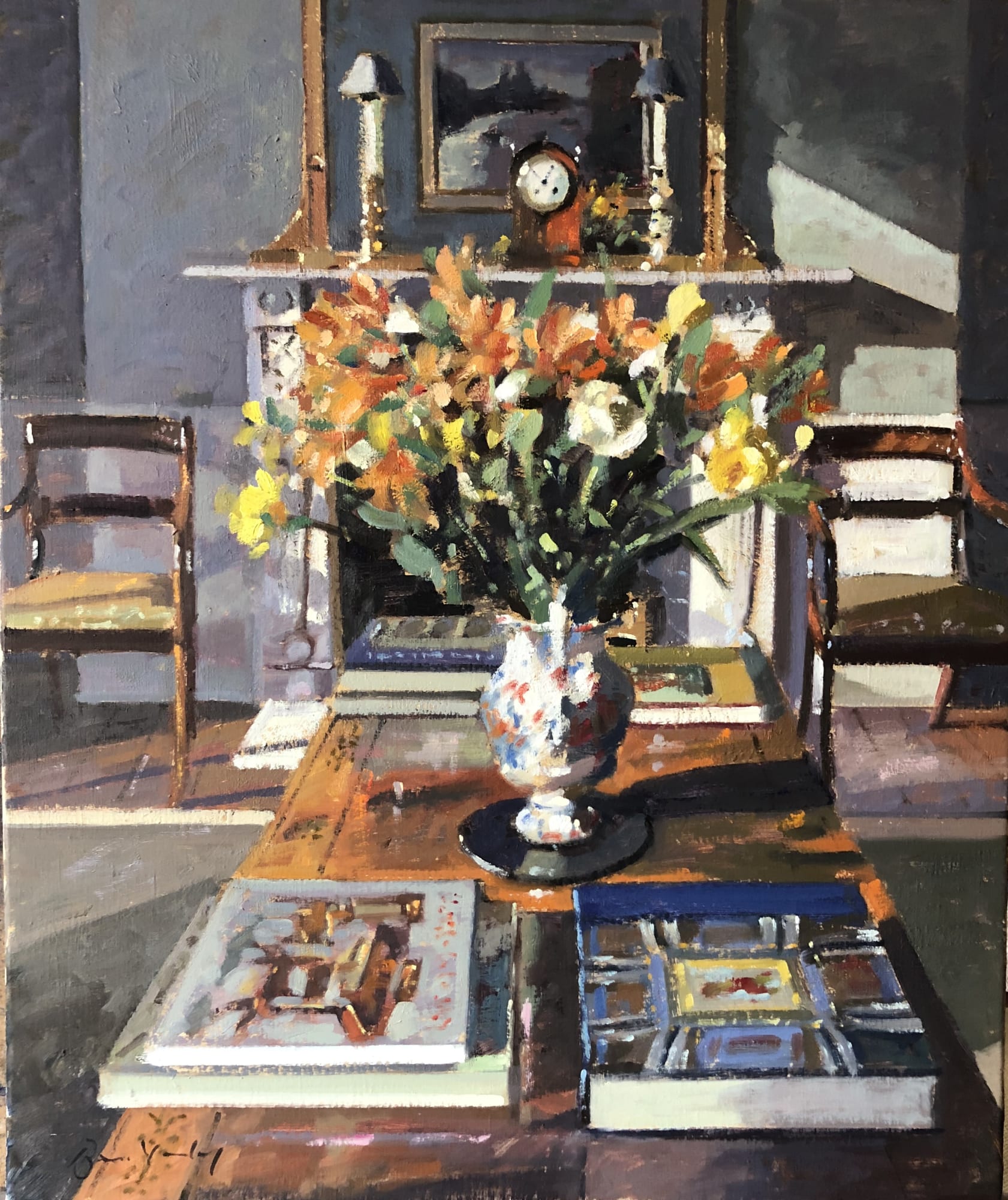 Bruce Yardley, FREESIAS AND COFFEE TABLE BOOKS