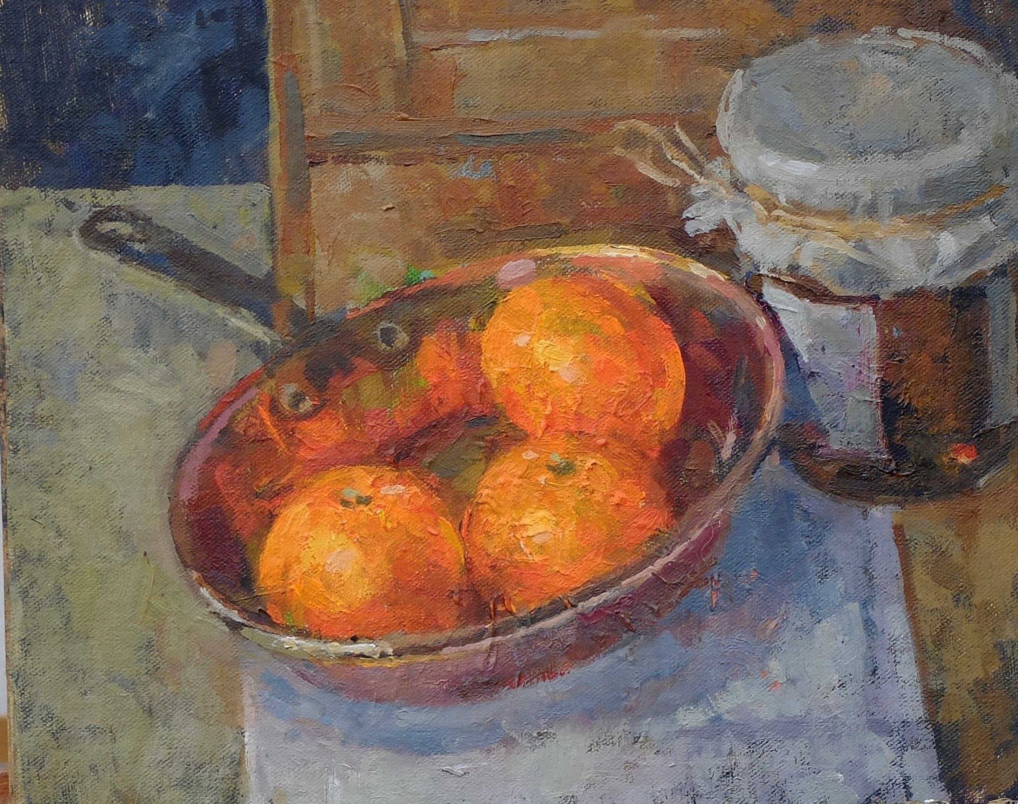 Pamela Kay, COPPER BOWL OF CLEMENTINES