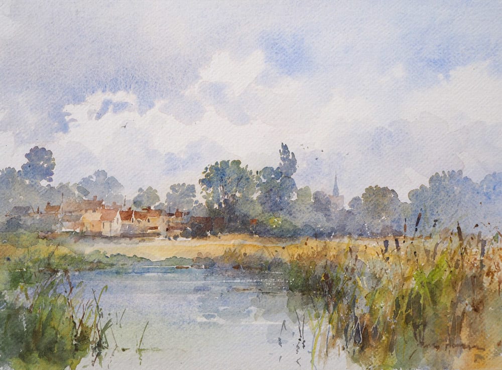 David Howell, THE RIVER STOUR AT NAYLAND