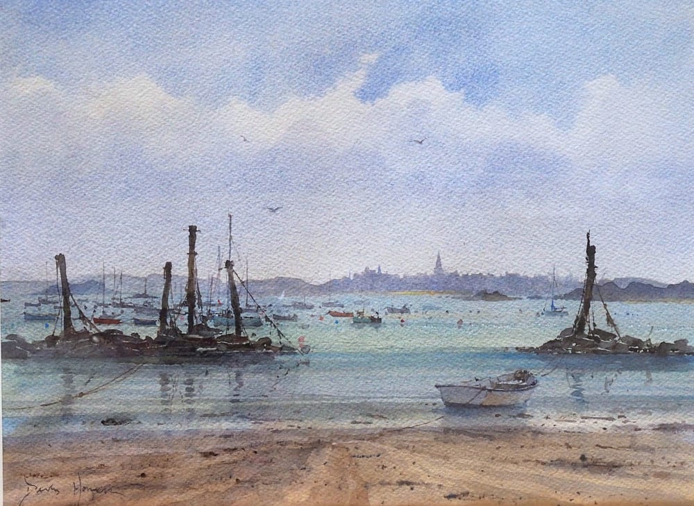 David Howell, LOW TIDE, ST MALO