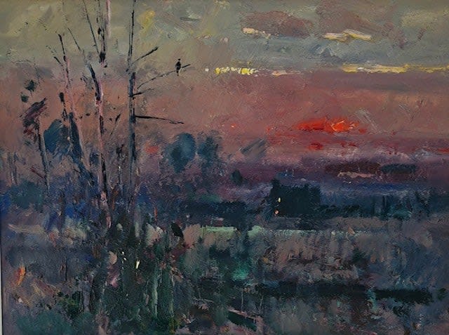 Gareth Parry, BLACK BIRD, DUSK