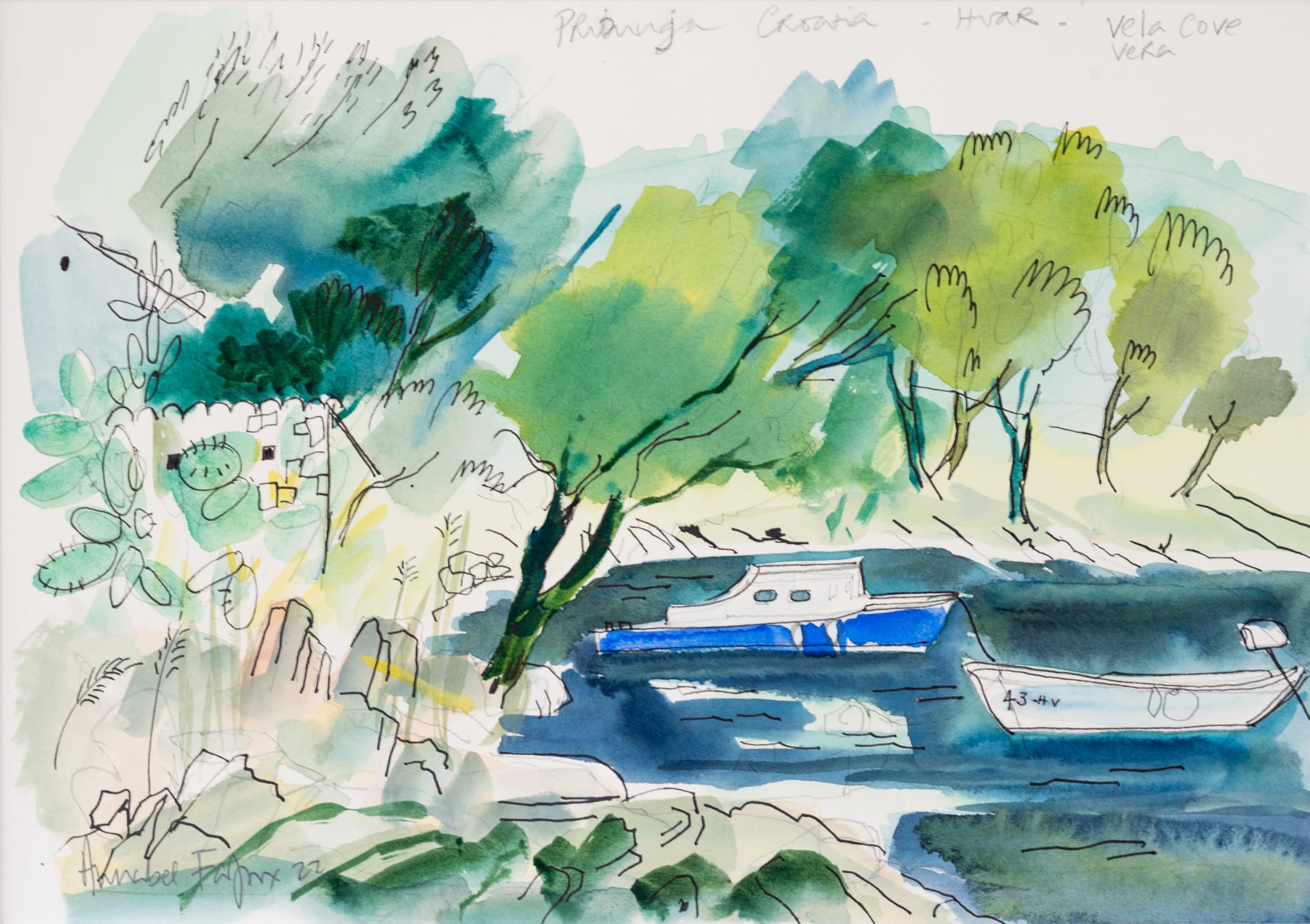 Annabel Fairfax, VILA VERA COVE, HVAR