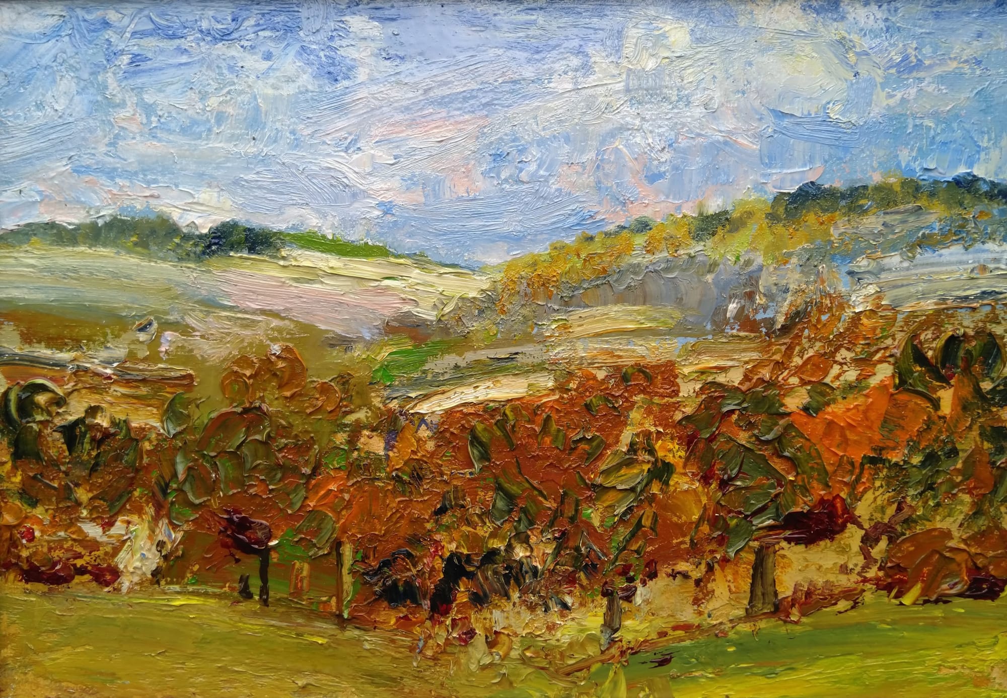 David Walsh, AUTUMN, COTSWOLD VIEW
