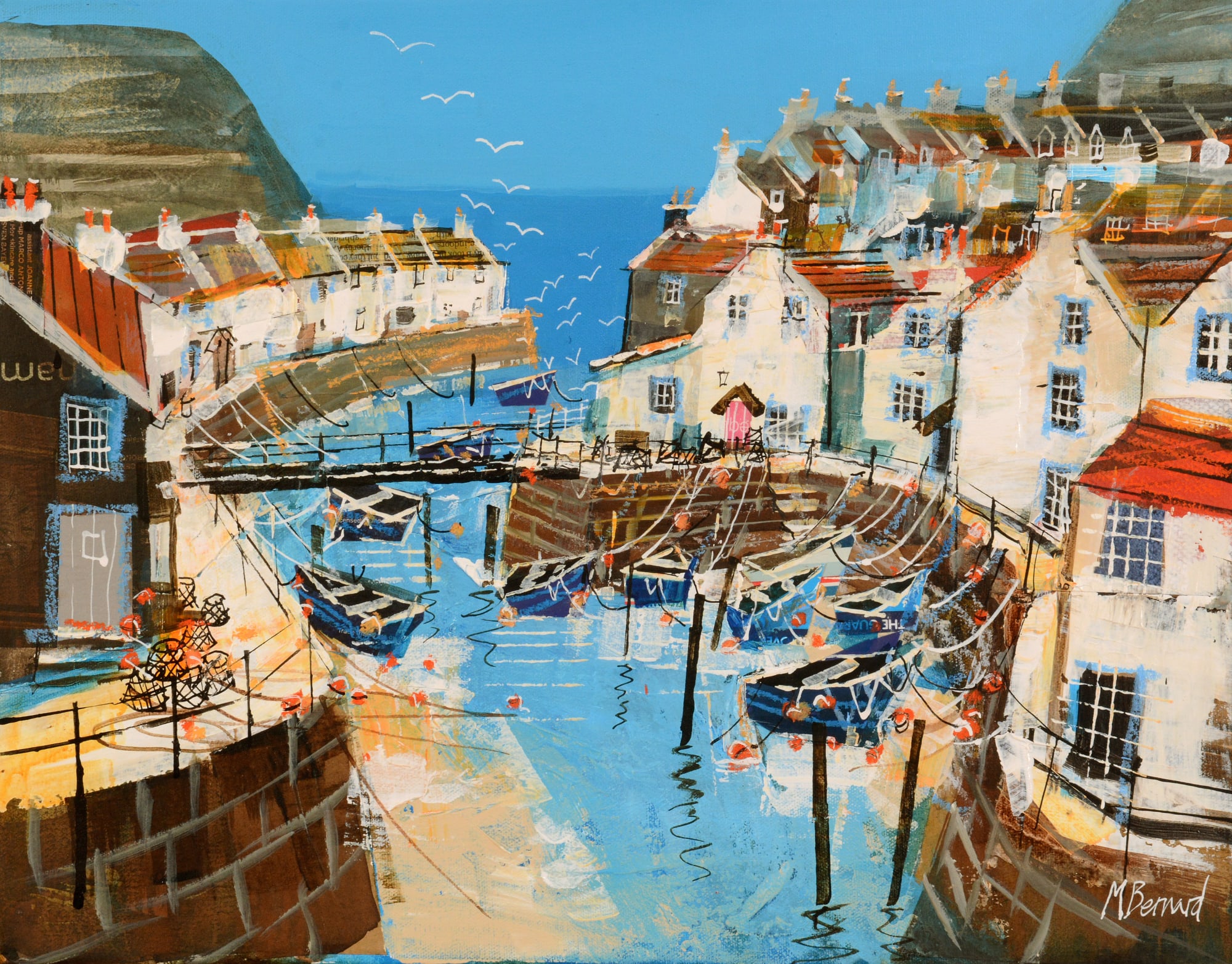 Mike Bernard, THE BECK, STAITHES, 2021