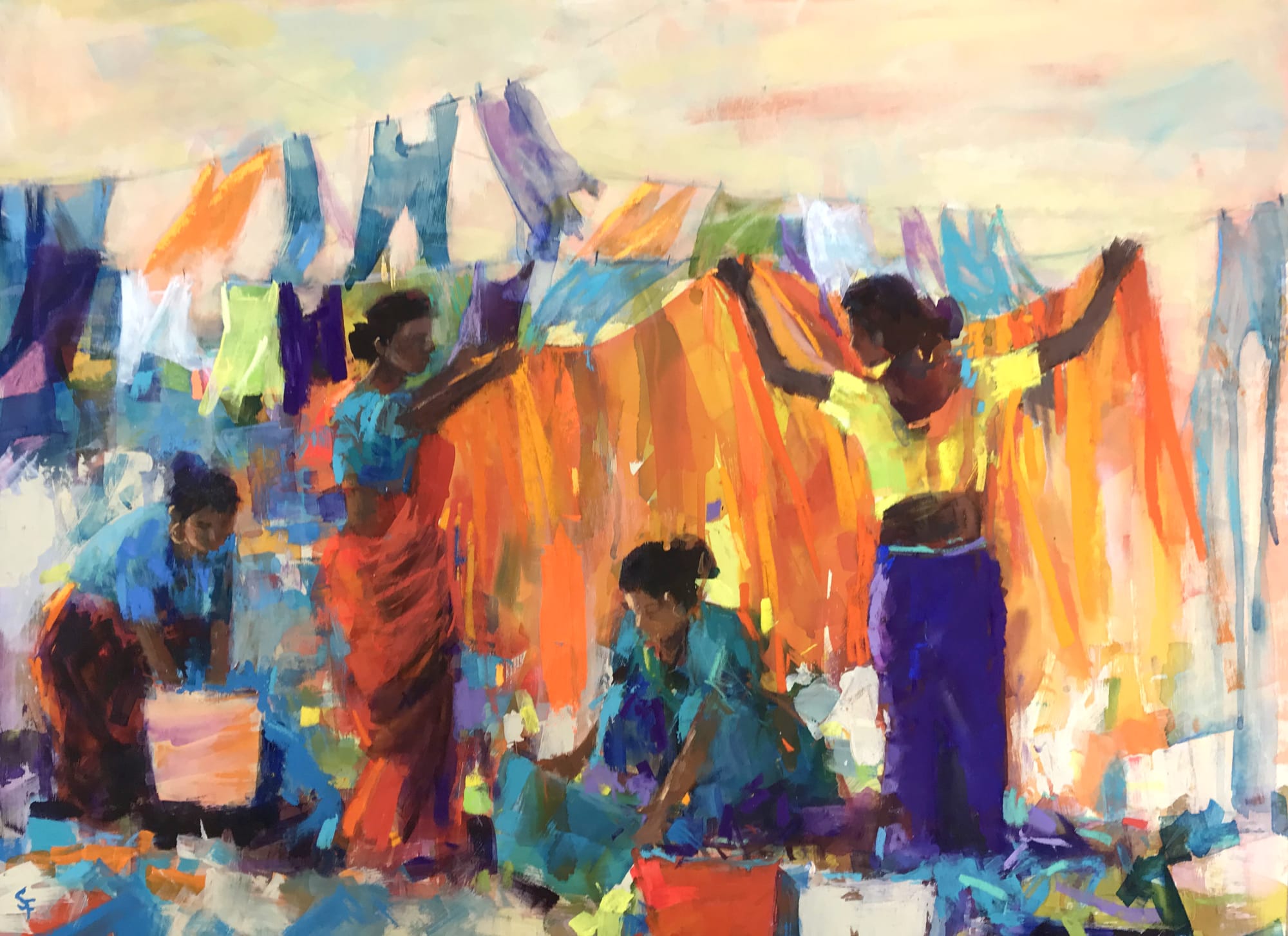 Soraya French, THE ORANGE SARI