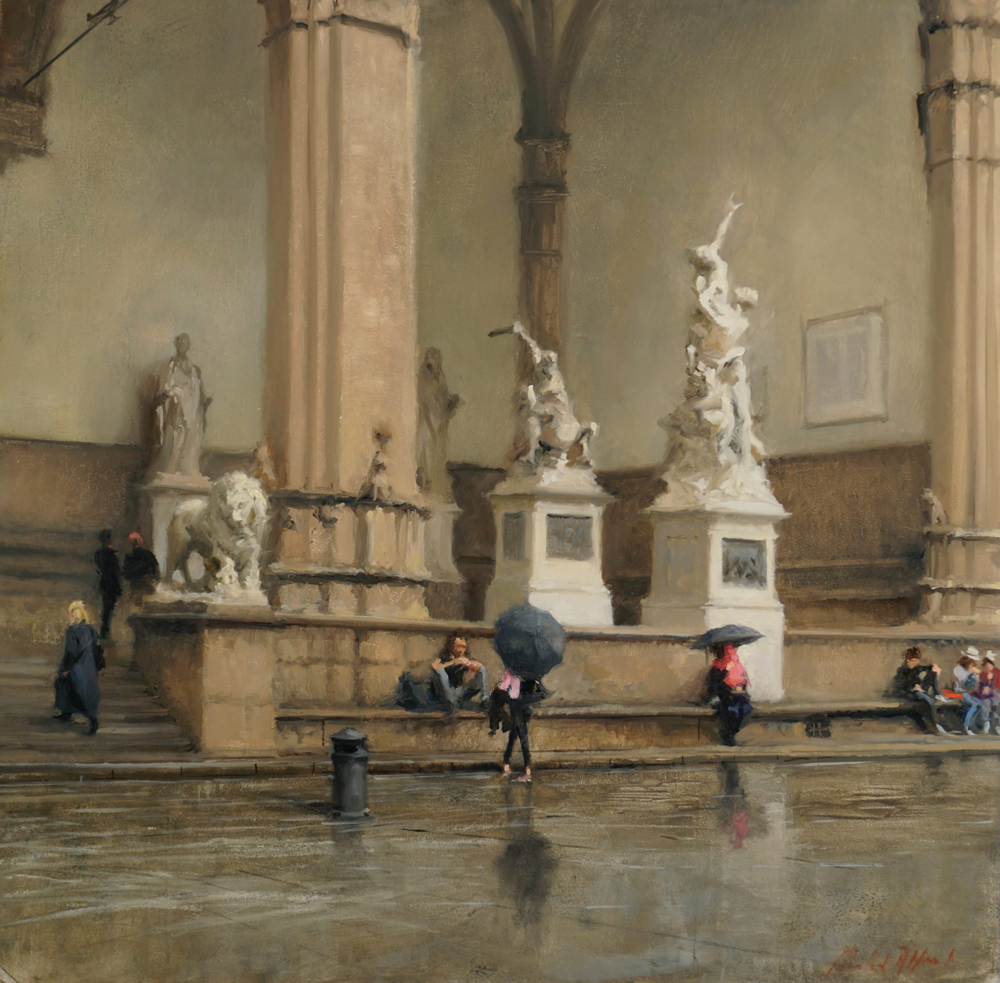 Michael Alford, PIAZZA DELLA SIGNORIA, FLORENCE 1