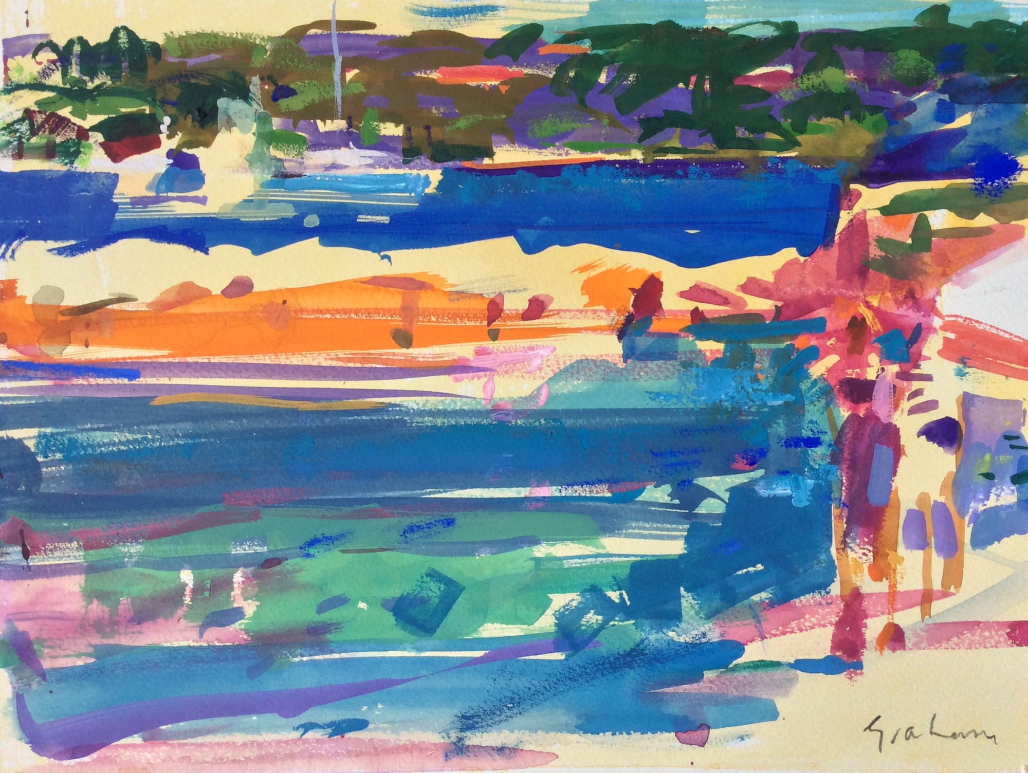 Peter Graham, SAINT TROPEZ, COAST