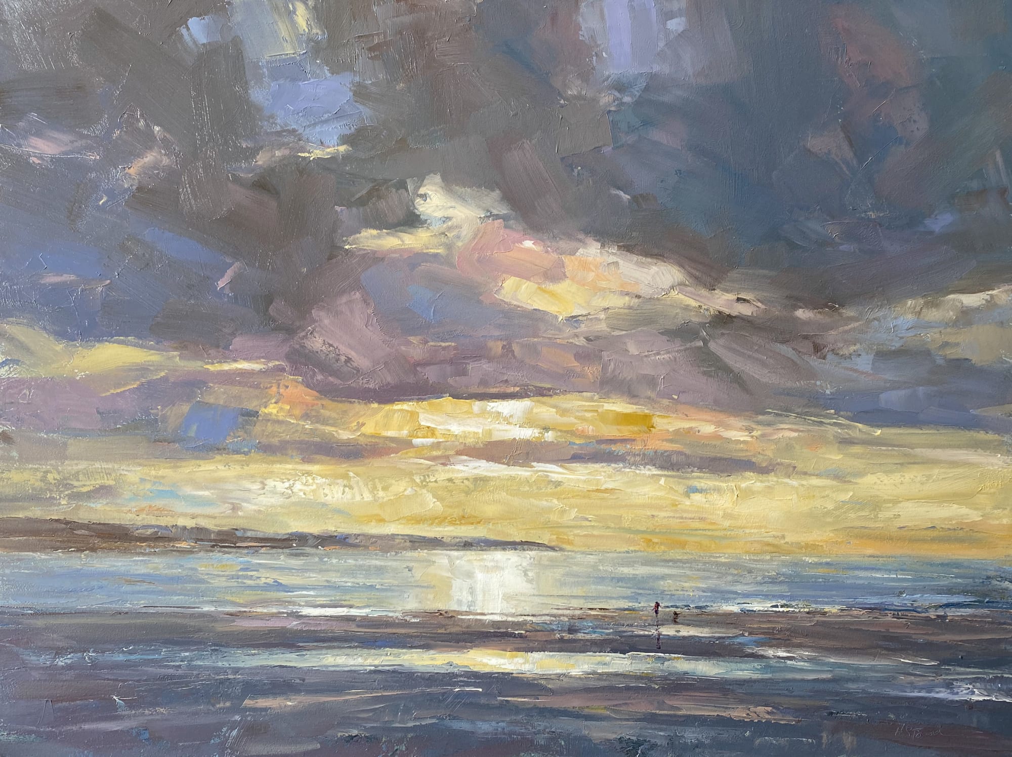 Harry Brioche, APPROACHING SUNSET