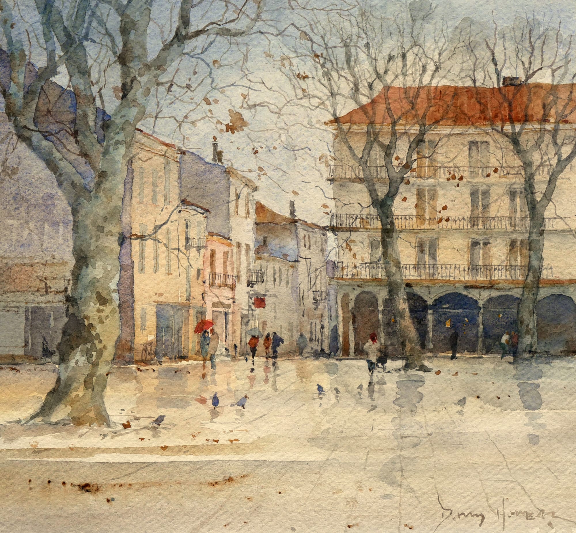 David Howell, RAINY DAY, NARBONNE