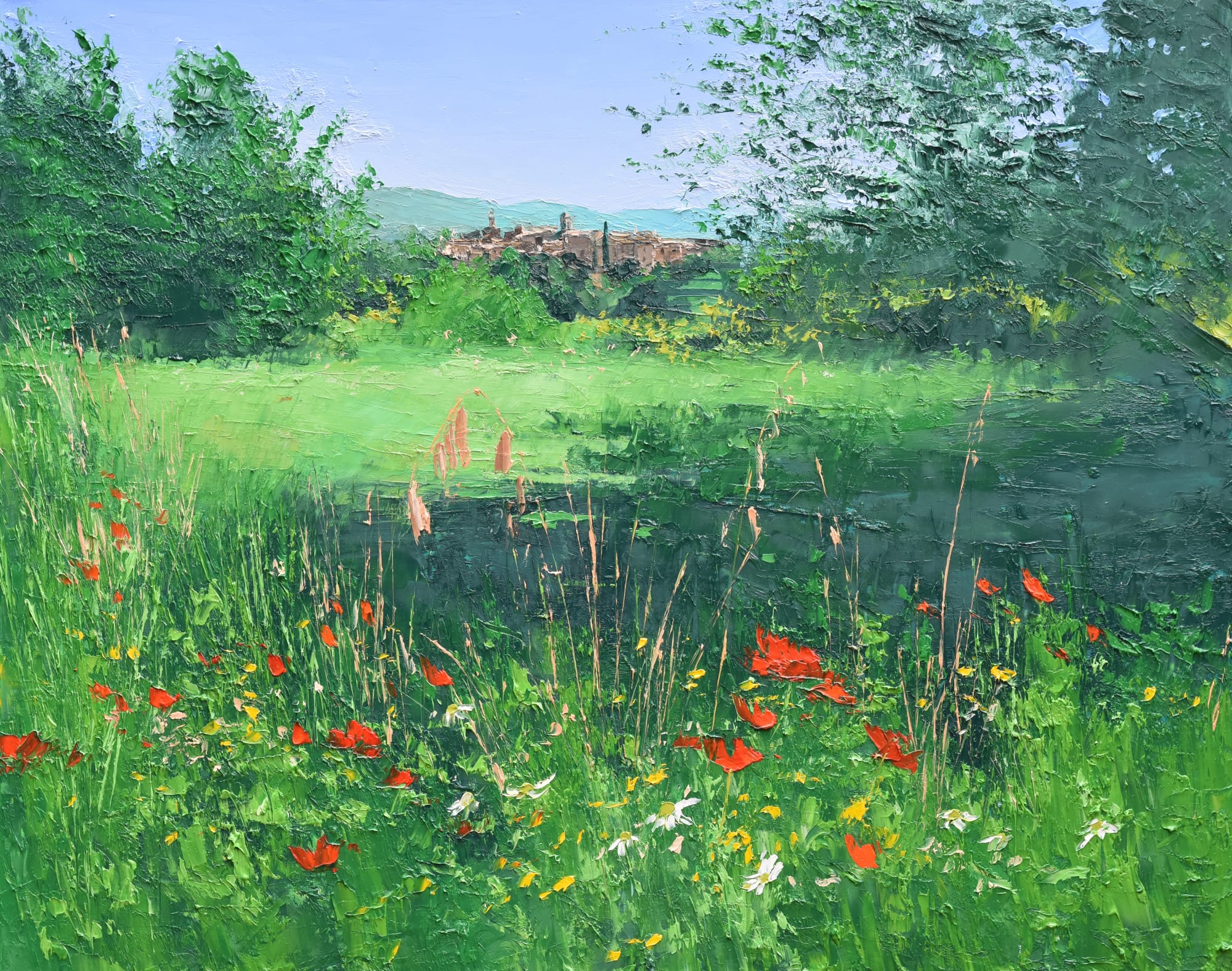 Colin Carruthers, SUNLIGHT AND SHADOWS, LOURMARIN