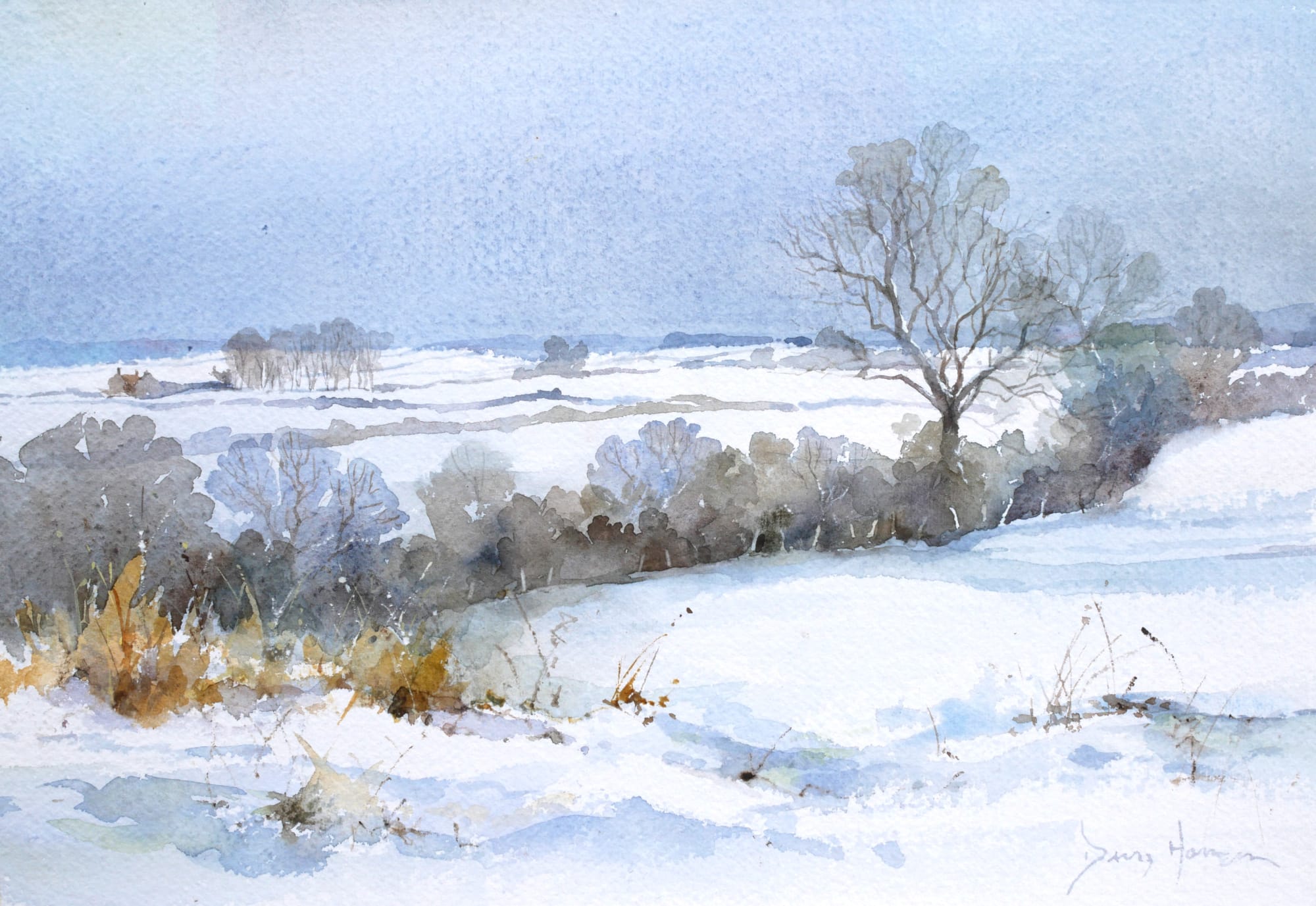 David Howell, SNOW AT STEARSBY