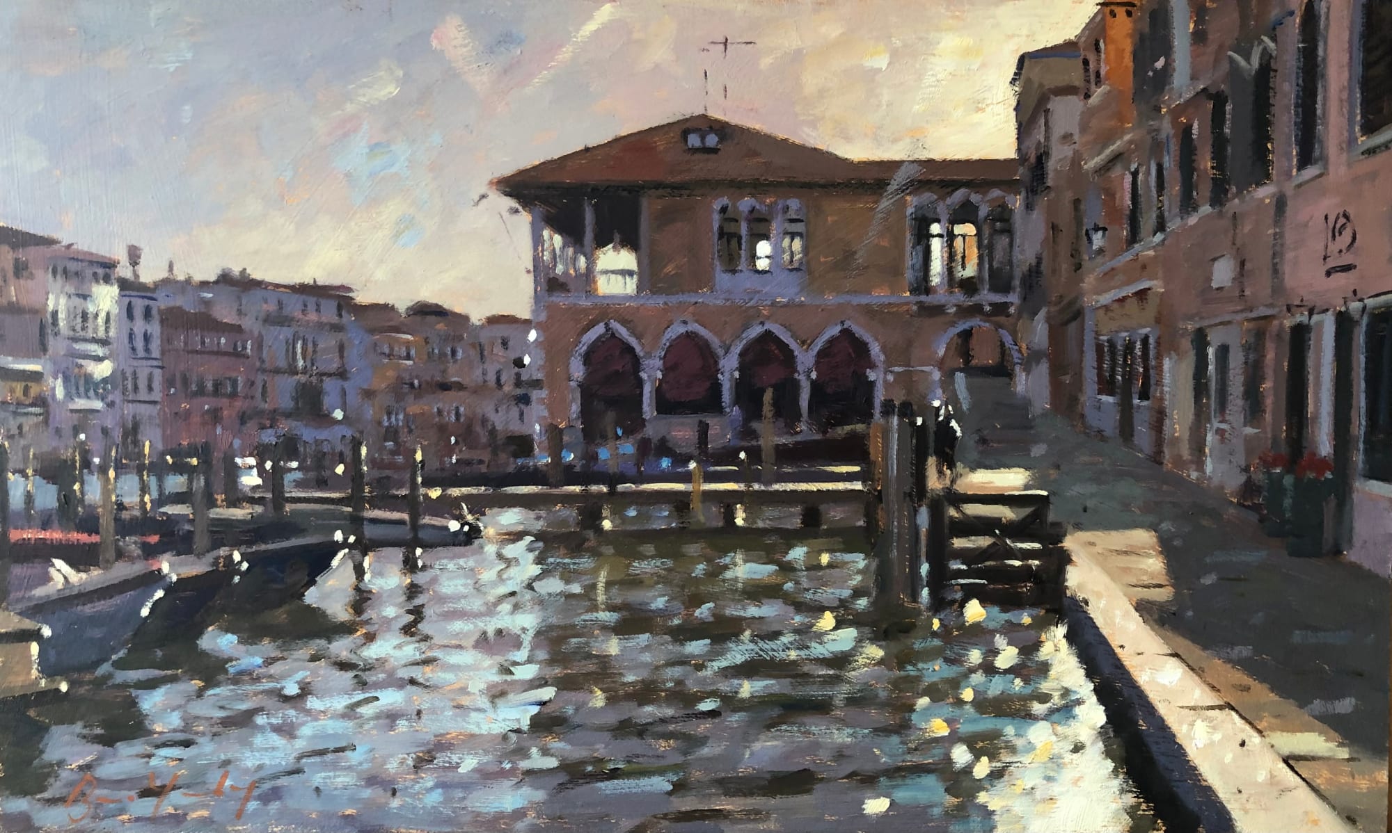Bruce Yardley, LA PESCHERIA, MORNING SUN