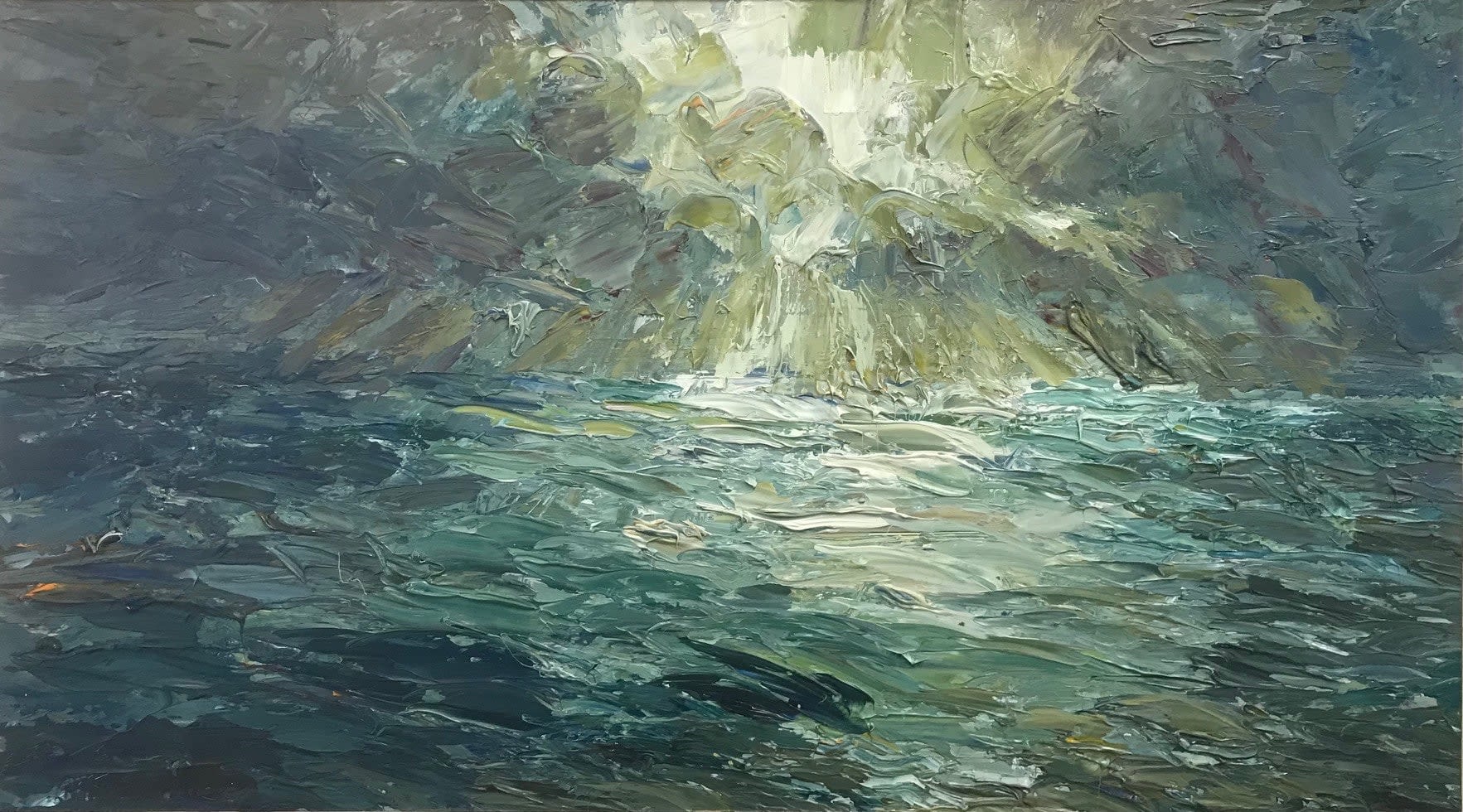 Neil Pinkett, SUN AND CLOUD, HEAVY SWELL, 2021