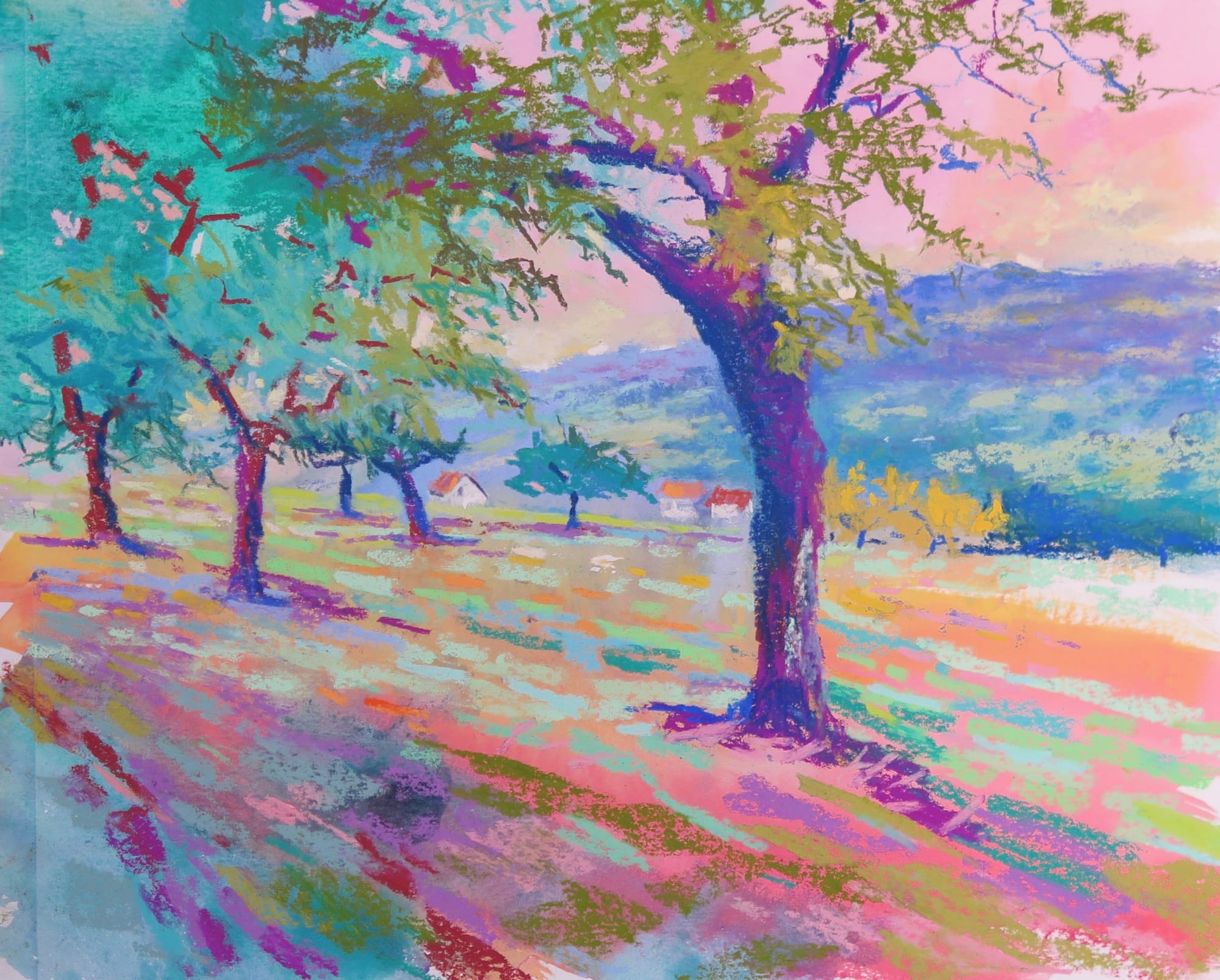 Maureen Davies, AUTUMN SUN, ALSACE