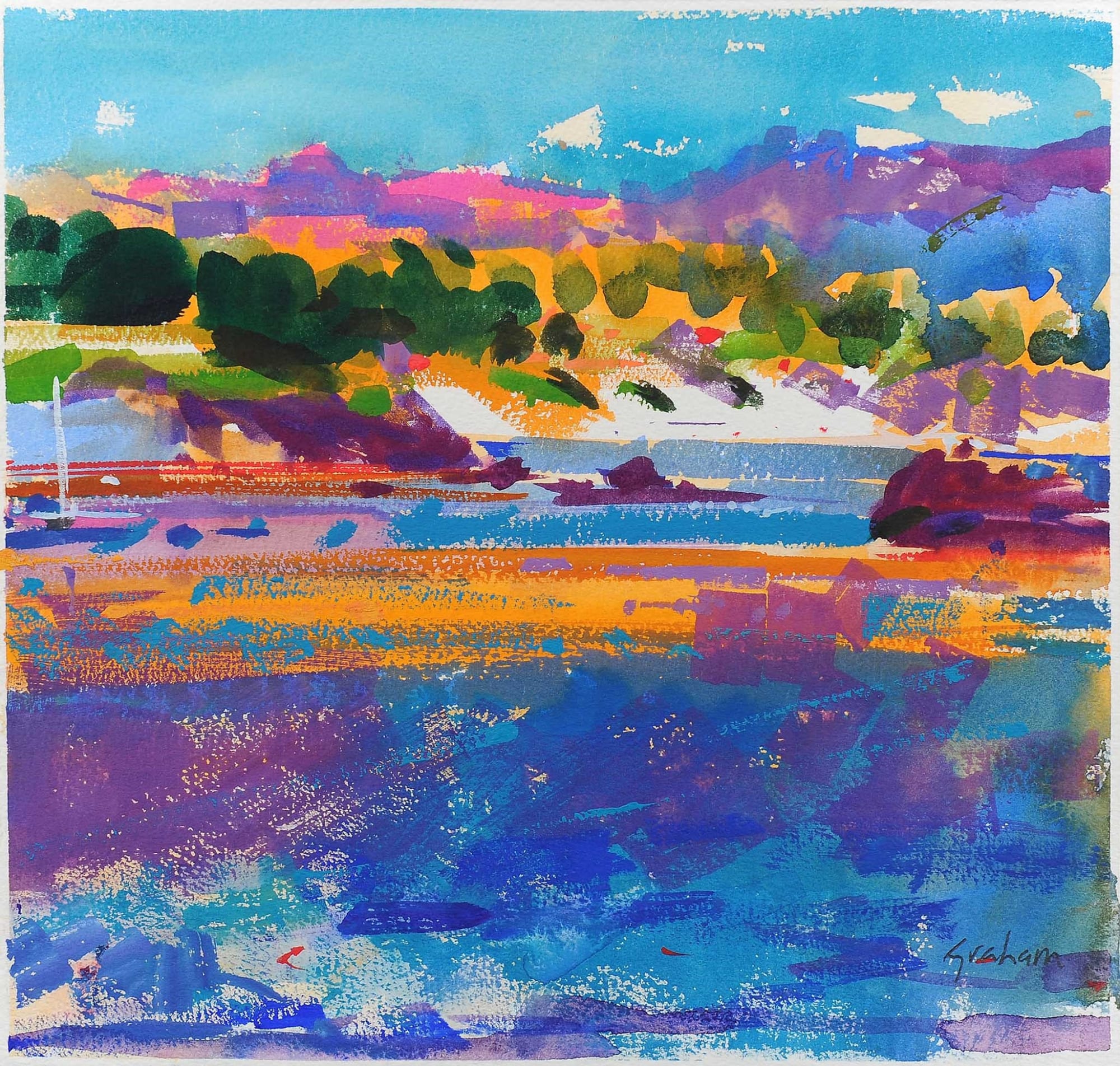 Peter Graham, PEBBLE BEACH, MONTEREY