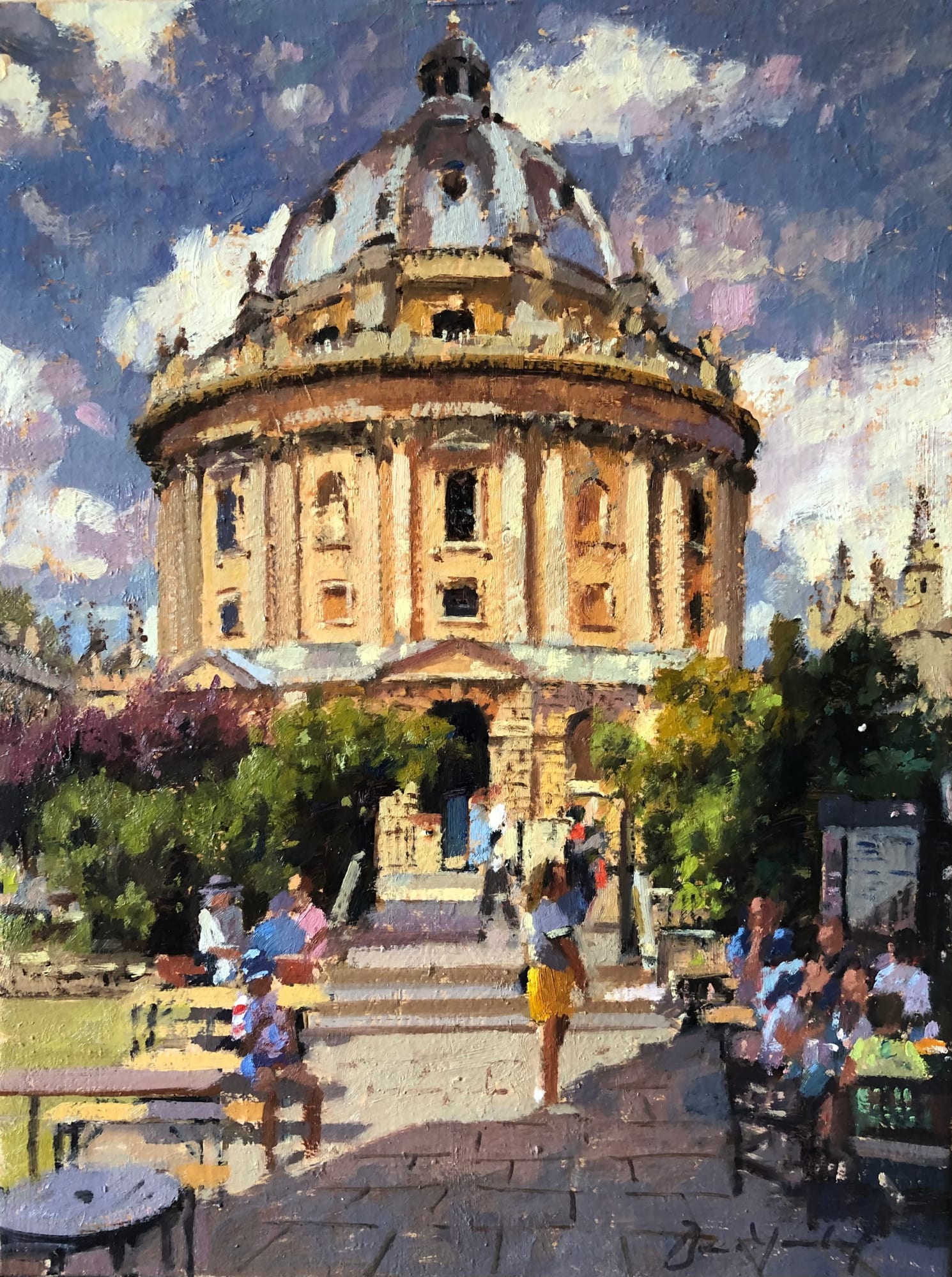 Bruce Yardley, RADCLIFFE CAMERA FROM ST MARY'S