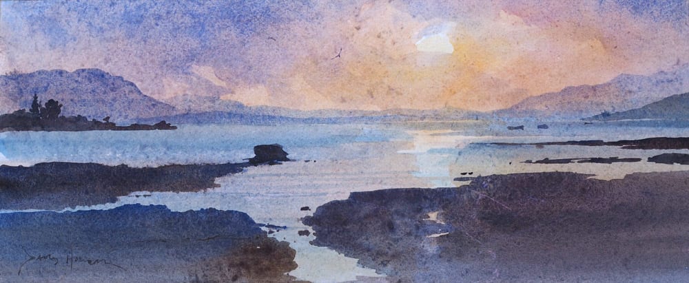 David Howell, SUNSET AT LOCH TORRIDON