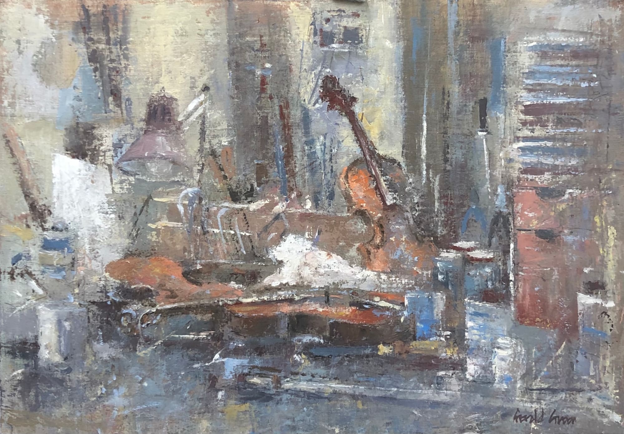 Gerald Green, VIOLIN REPAIR SHOP