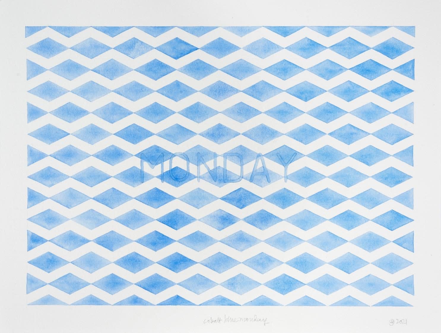 Noor Mahnun Anum, cobalt blue monday, 2021