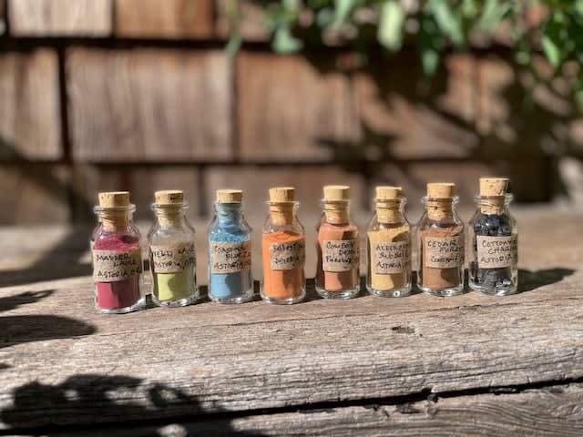 Iris Sullivan Daire, Pigment Set with Booklet, 2021-2022