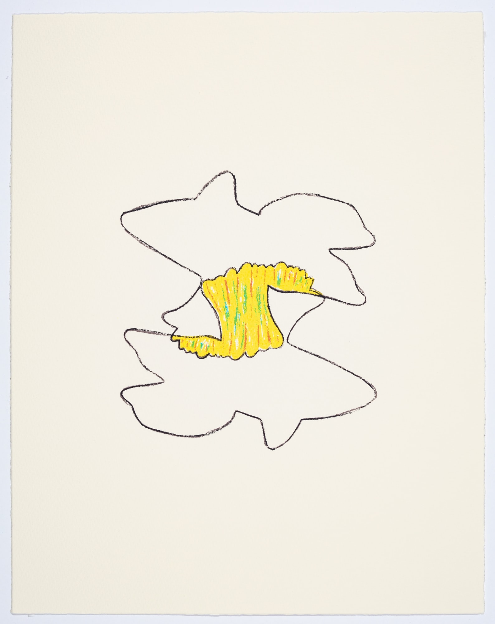 Elisa Lendvay, Narcissus Emerging (Spring Quarantine) White, 2020