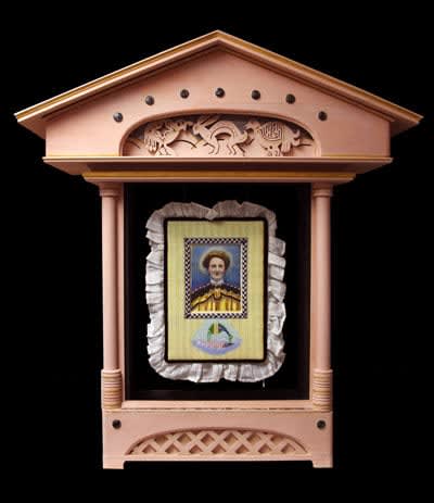 Tamara Burgh, The Enculturated White Man 9, 2000-2015