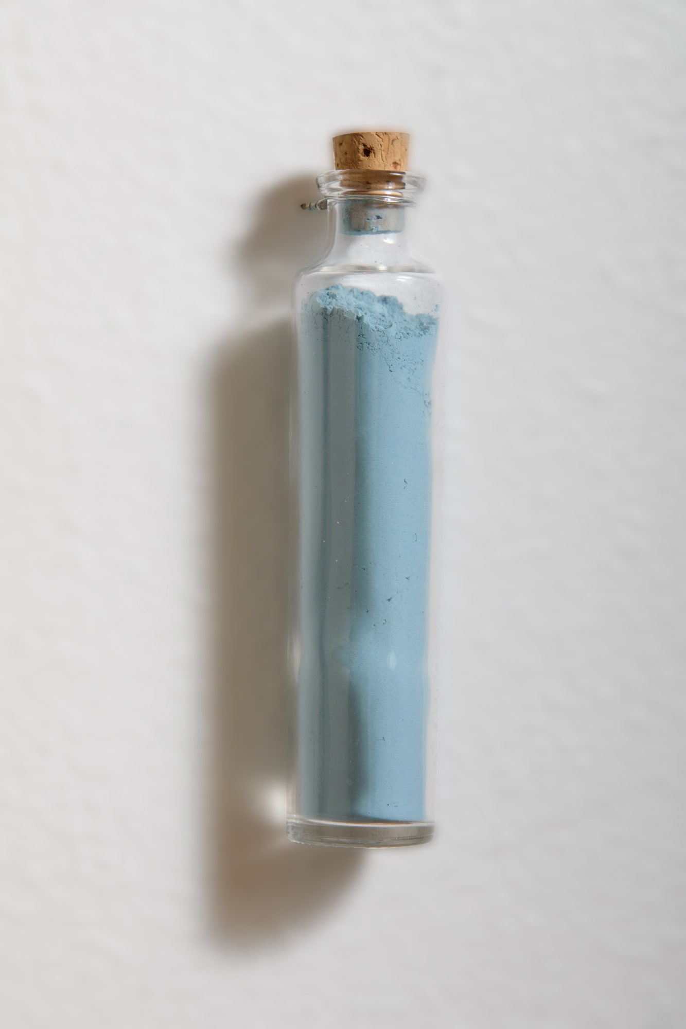 Scott Sutton, Indigo-clay blue pigment in glass vial