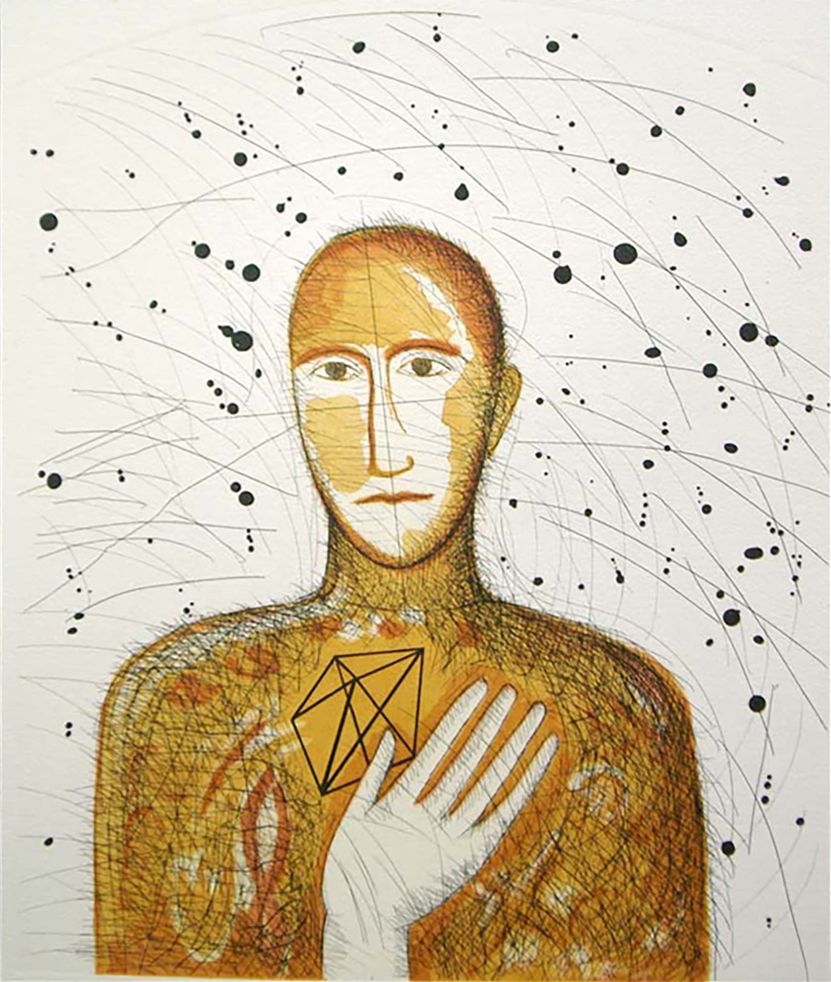 Mimmo Paladino, Geometrico , 2008