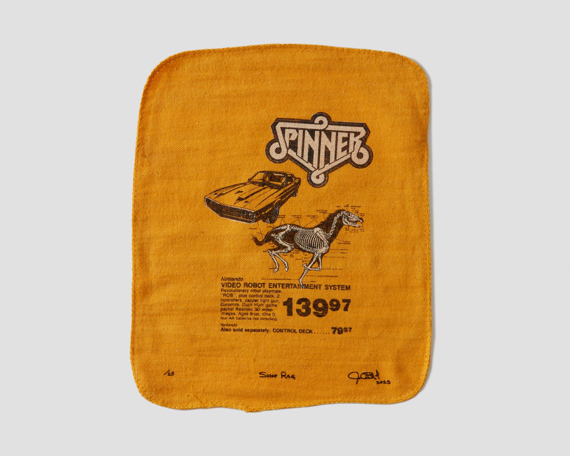 Jamison Chās Banks, Shop Rag #3 - Spinner, 2023