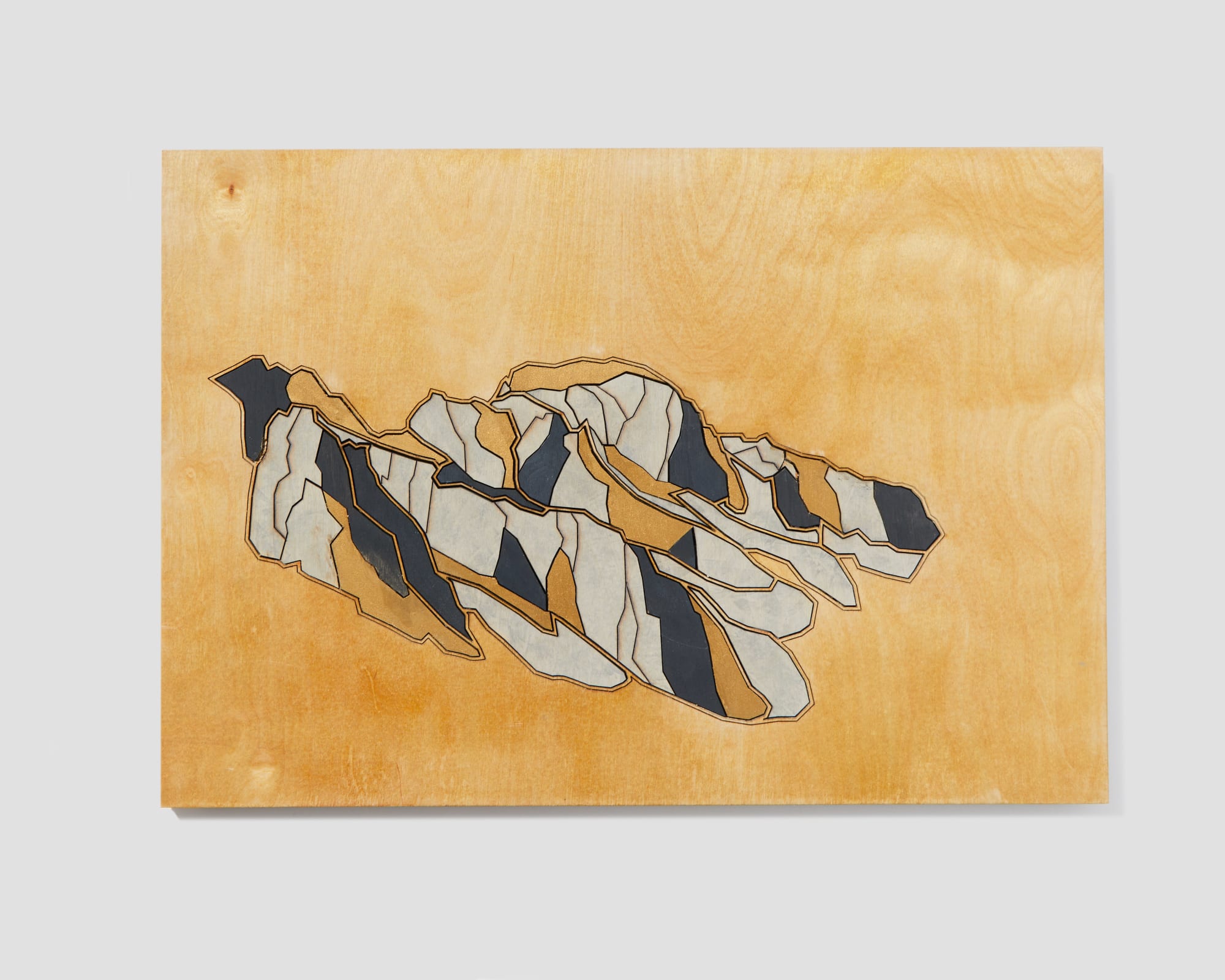 Calli Beck, Gannett Peak 43°09'53.0"N 109°38'18.1"W (Black/White), 2018