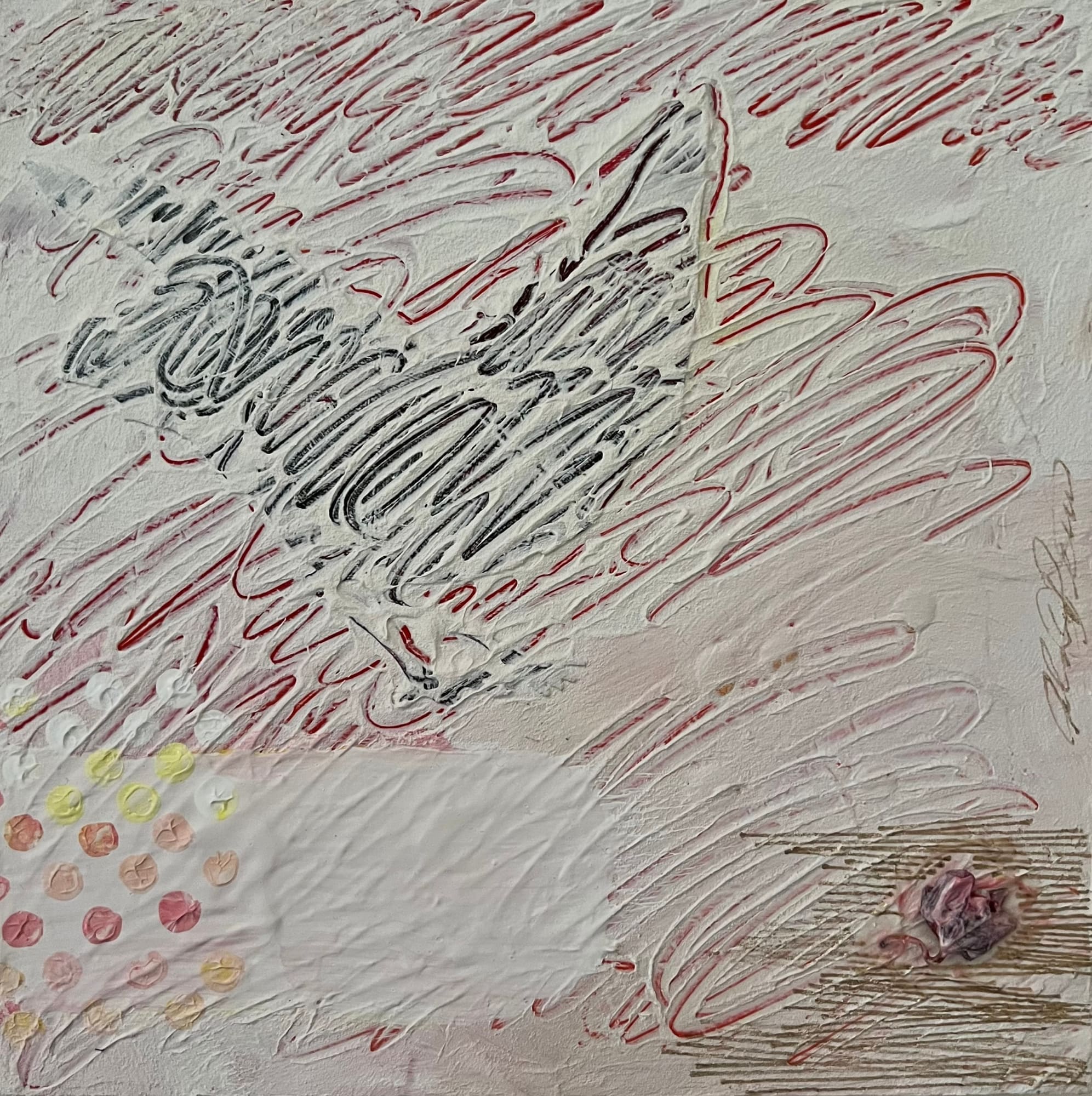 Alex Peña, White Washed Uncertainty #1, 2022