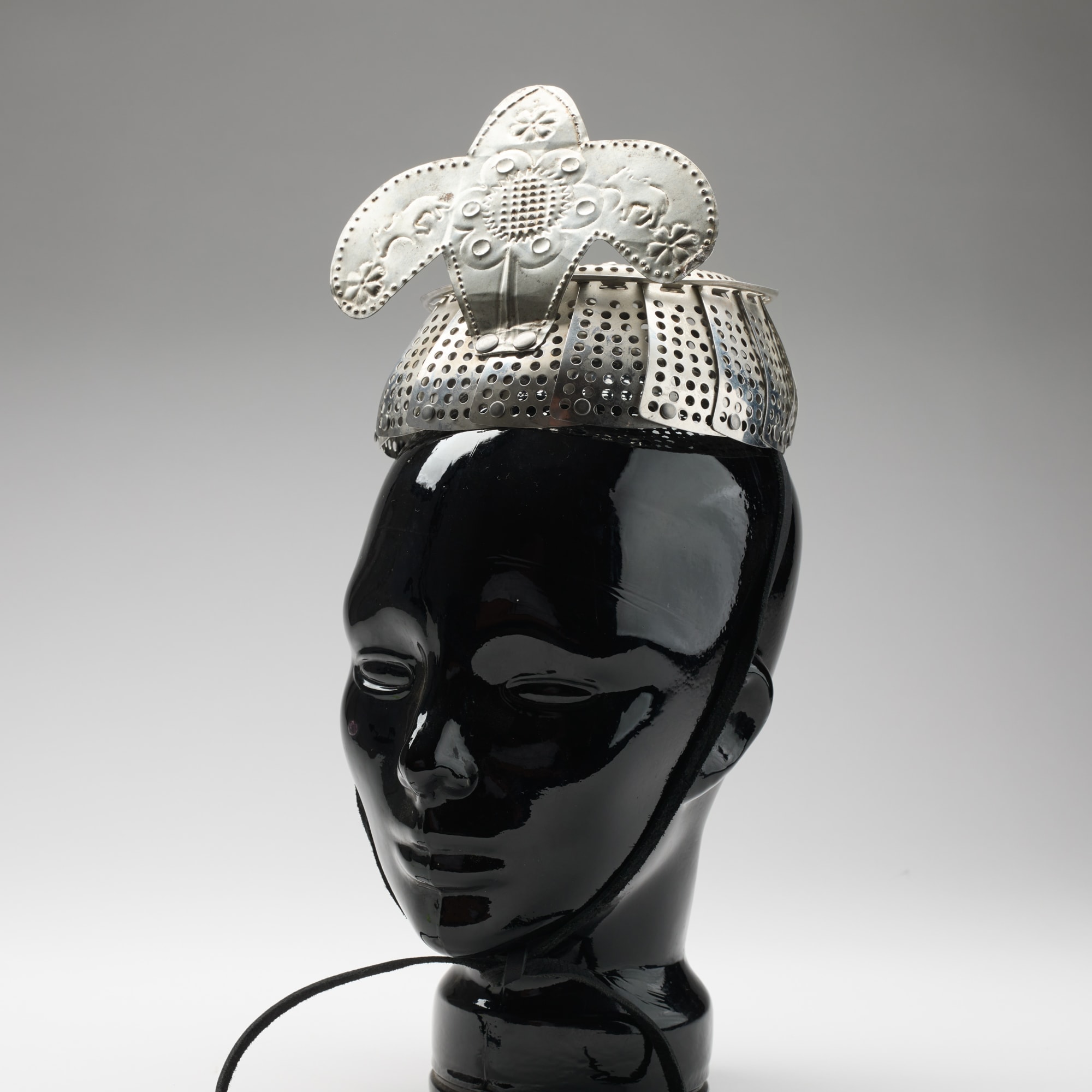 R. Melinda Hoffman, Fleur de Lis Pillbox Hat (from the series Anthropological Artifacts), 2022