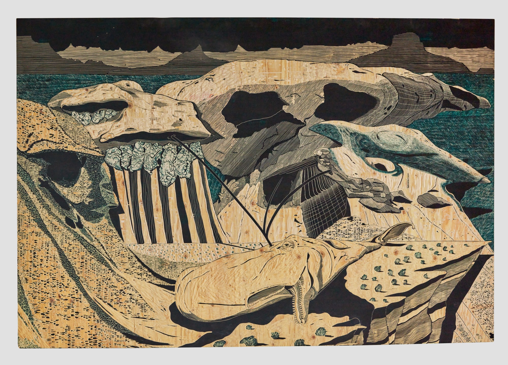 Enrique Figueredo, Cretaceous Seaway, 2021