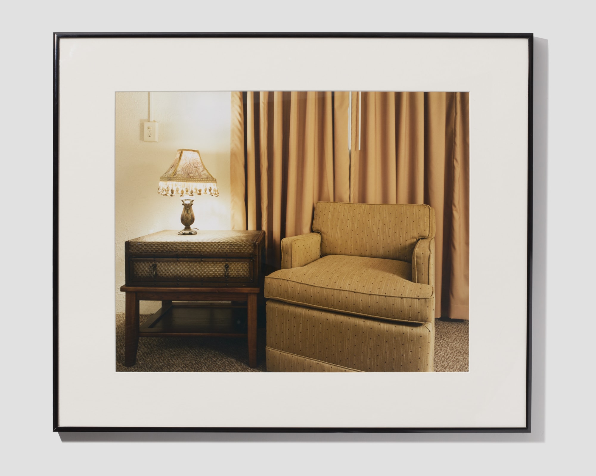 Eric Cousineau, Chair and Lamp, Room 1153, 2010