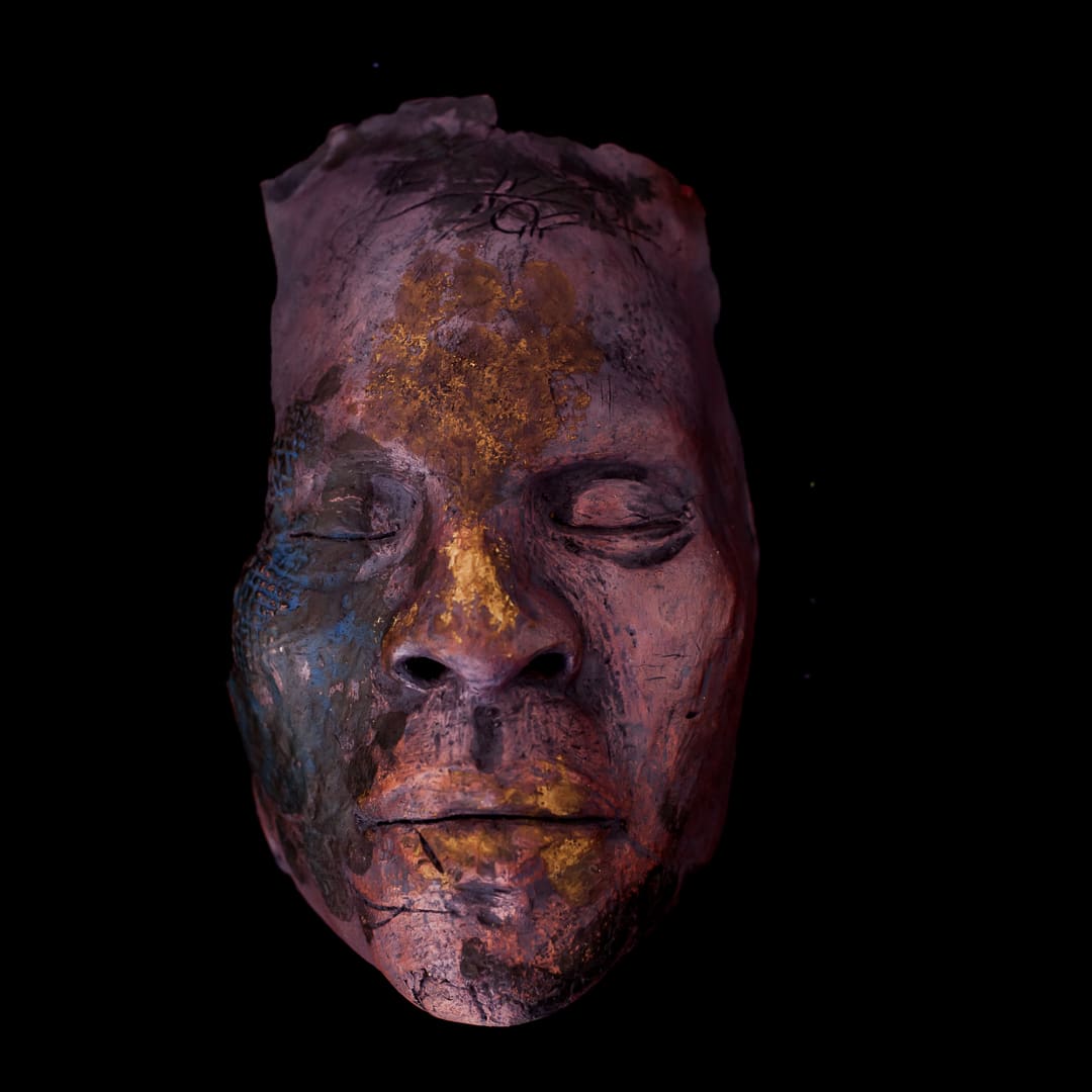 Nikesha Breeze, 108 Death Masks: A Communal Prayer for Peace and Justice (104), 2018