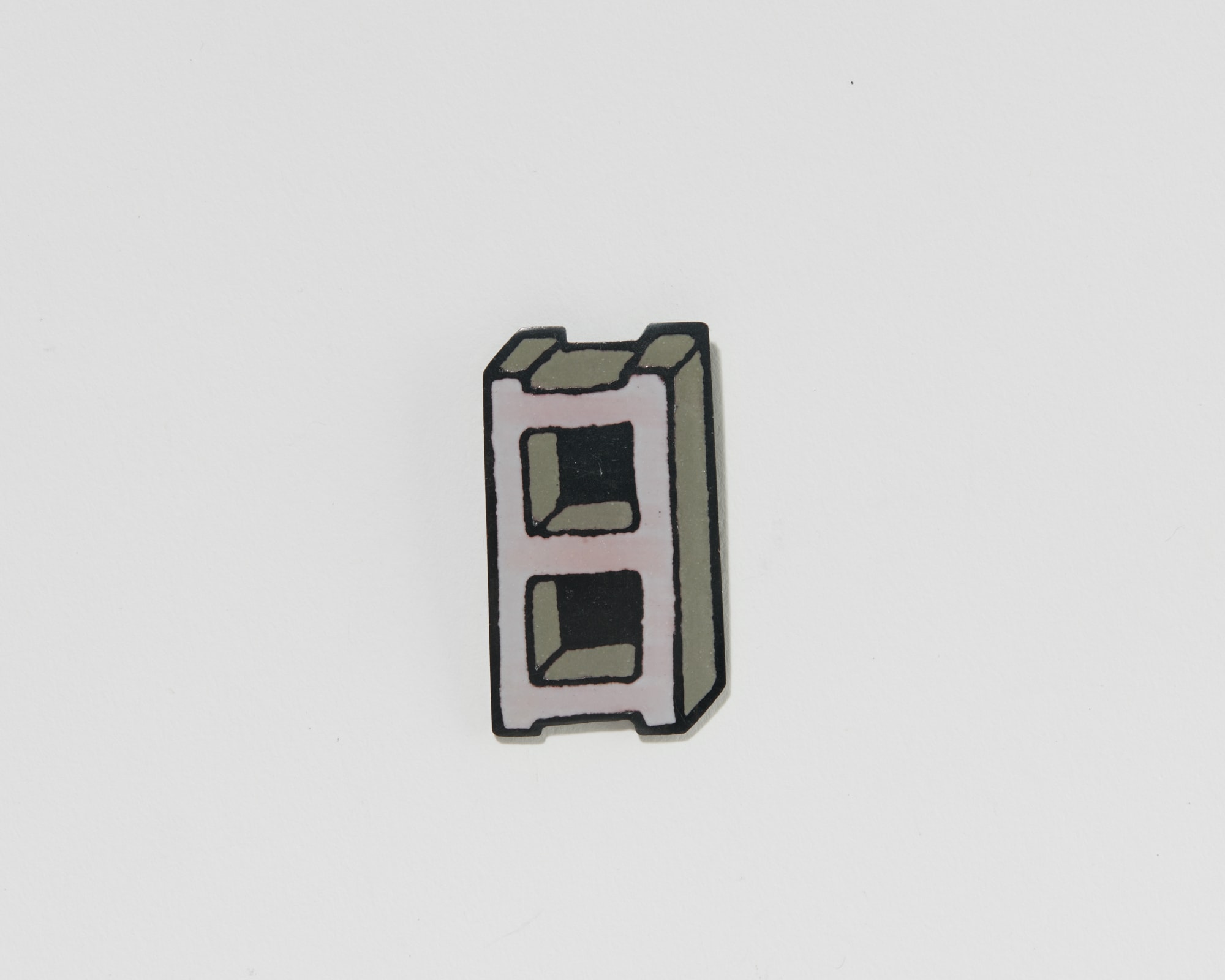 Abigail Heuss, Enamel Tool Brooch, 2022