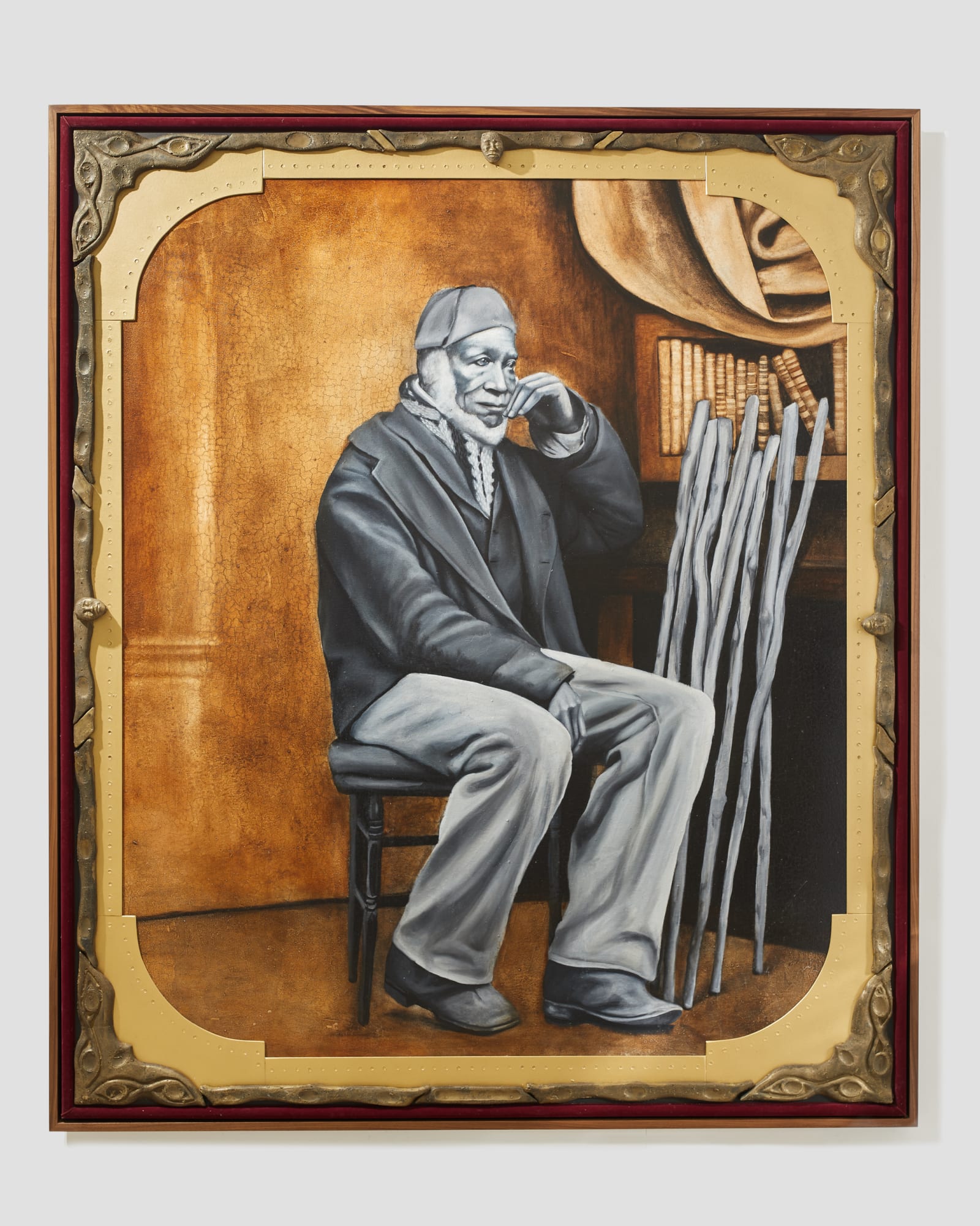 Nikesha Breeze, Black Cane Carver, 2021