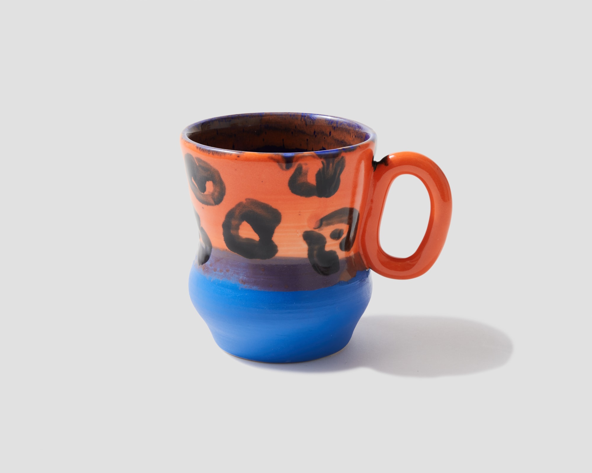 Kim Le, Mug (orange with blue interior), 2024