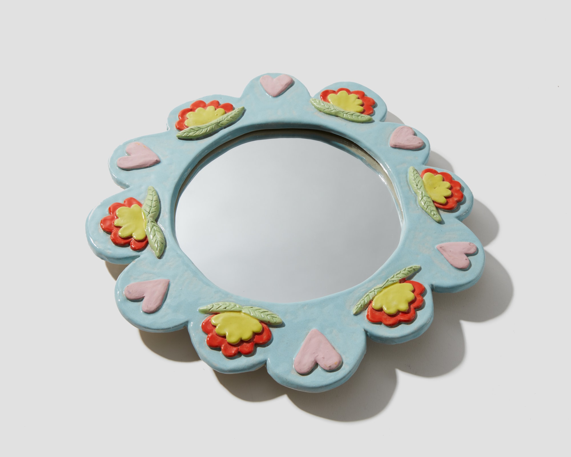 Lindsey Reddick, Flower Mirror, 2023