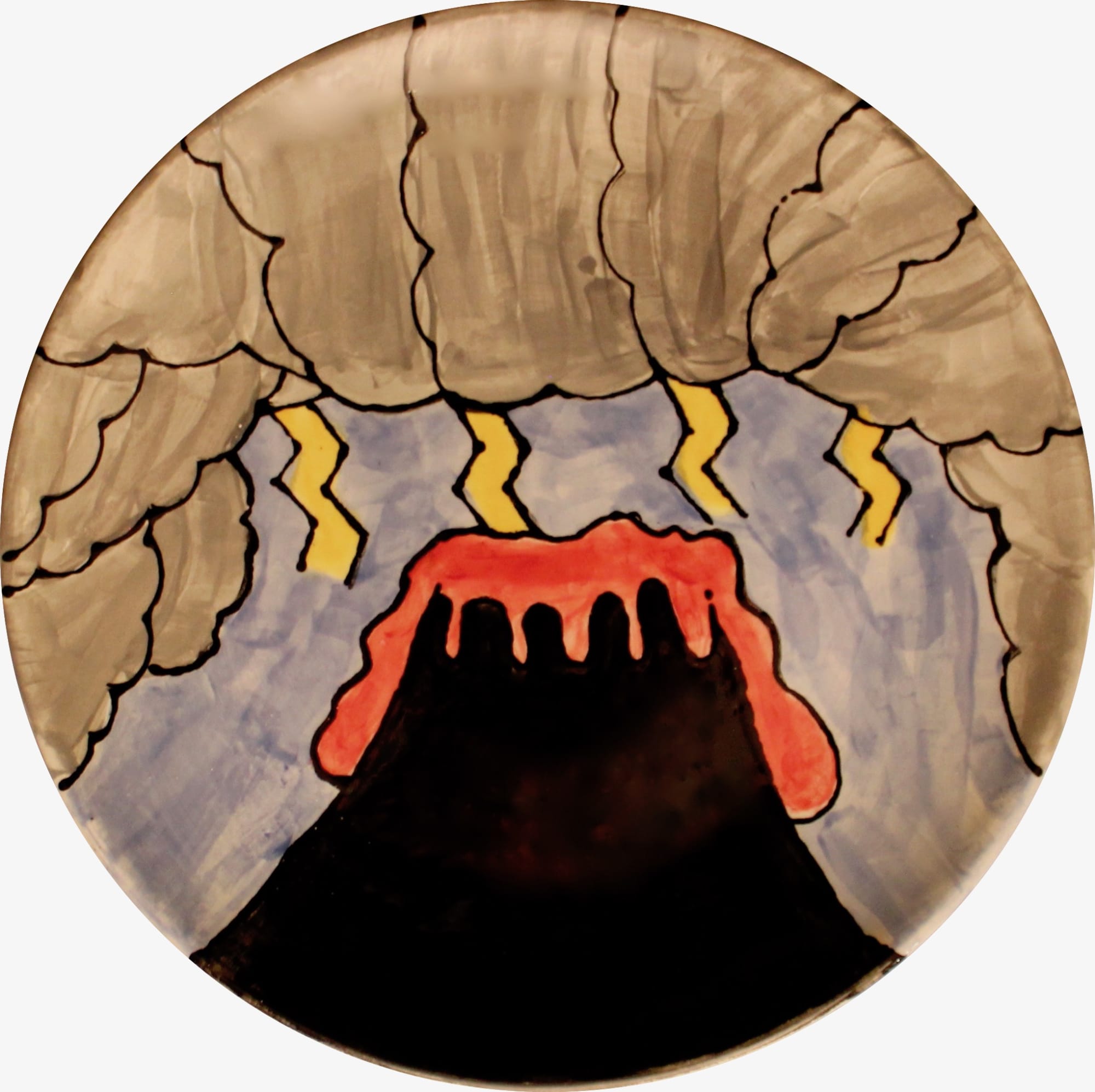 ARTsmart, Platter by Evangeline Montano-Rodriguez, Gonzales Community School