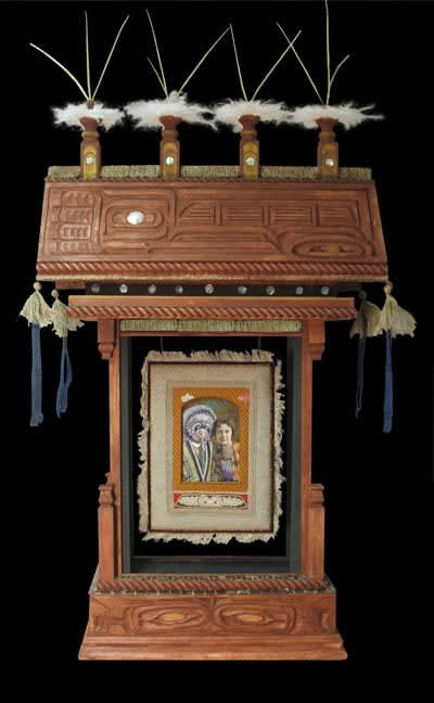 Tamara Burgh, The Enculturated White Man 1, 2000-2015