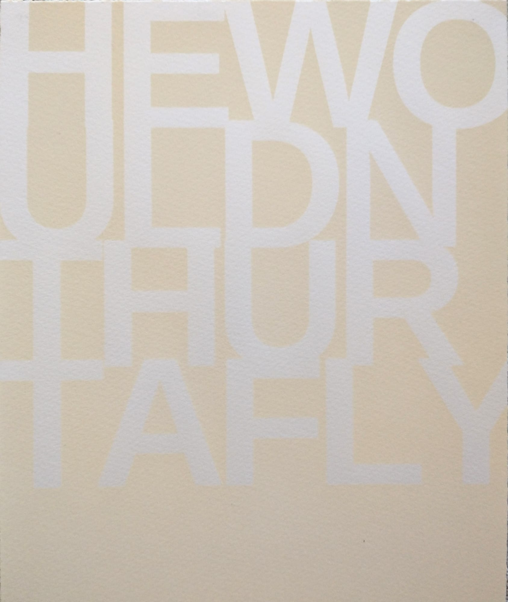 Jami Porter Lara, We're just not going to talk about it, 2018