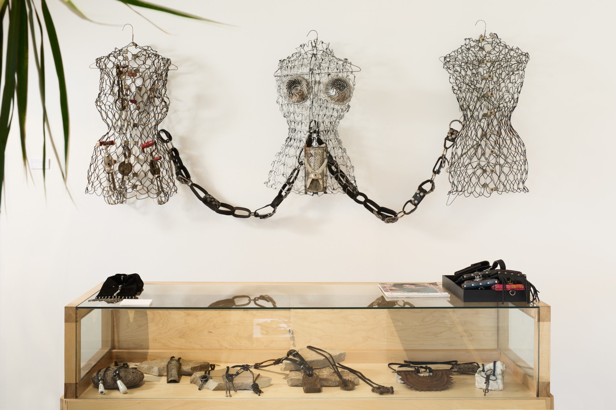 R. Melinda Hoffman, The Three Graces, triptych (from the series Anthropological Artifacts), 2022