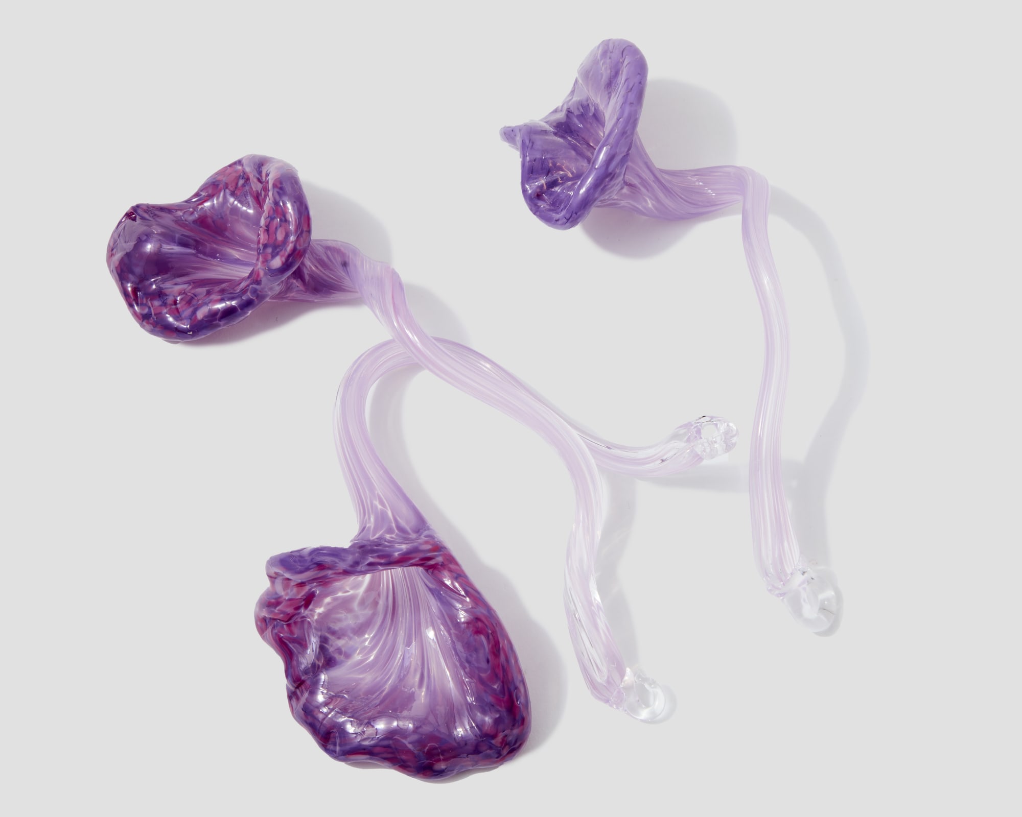 Jenny Day, Glass (Purple Flower - Sold Individually), 2023